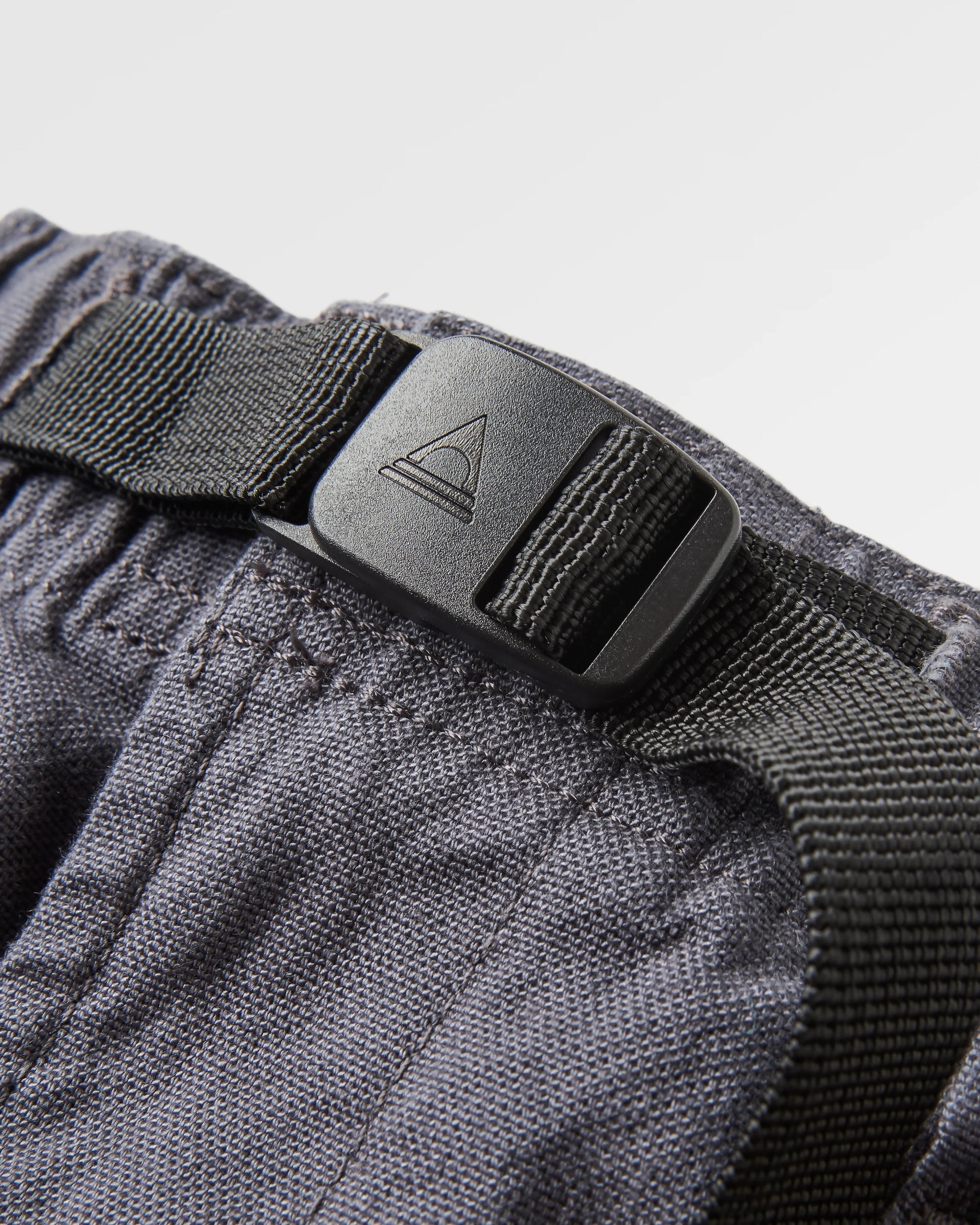 Adventurer Organic Canvas Trouser - Charcoal - Flatlay