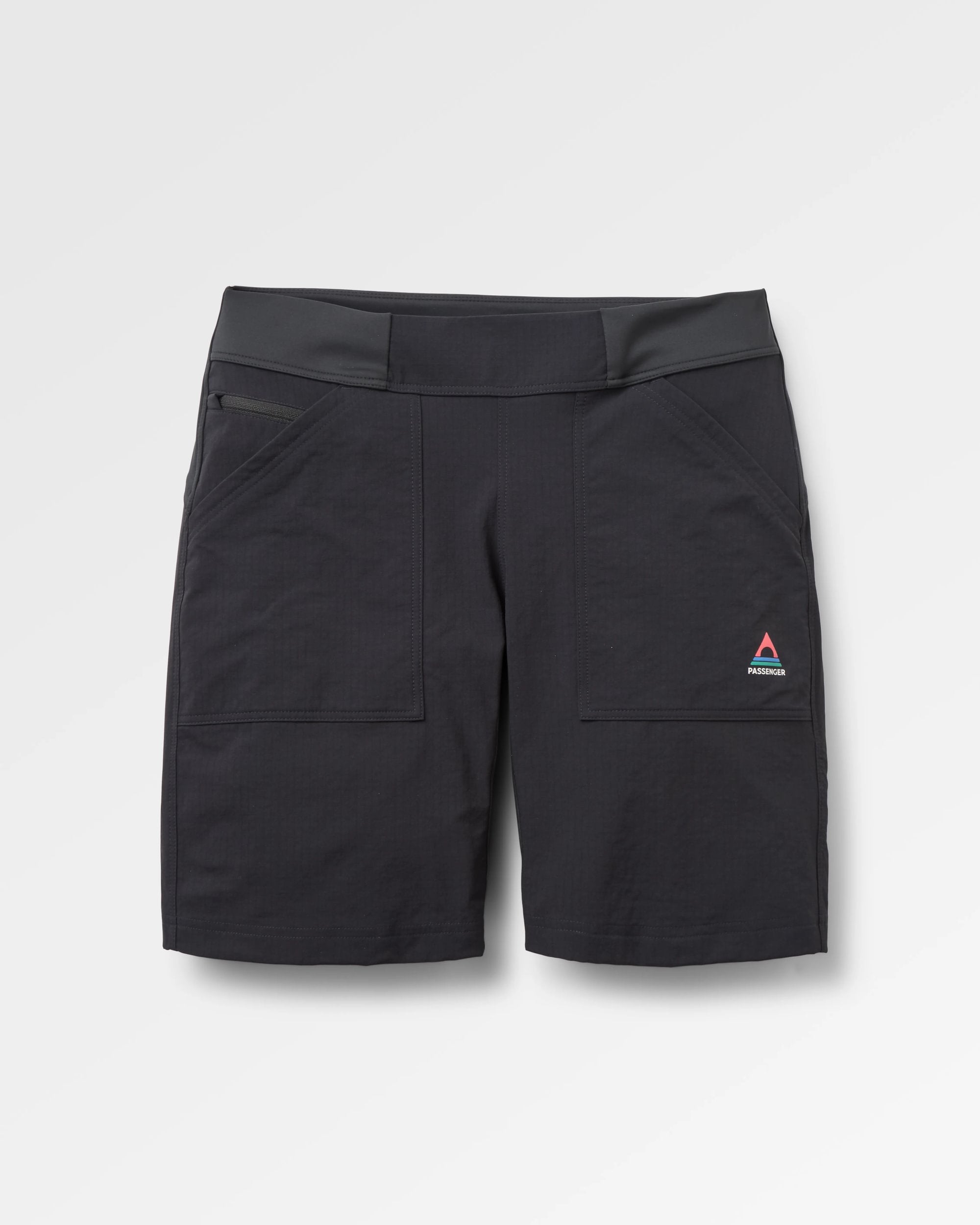 Ridescape Women's Active Short - Black - Flatlay