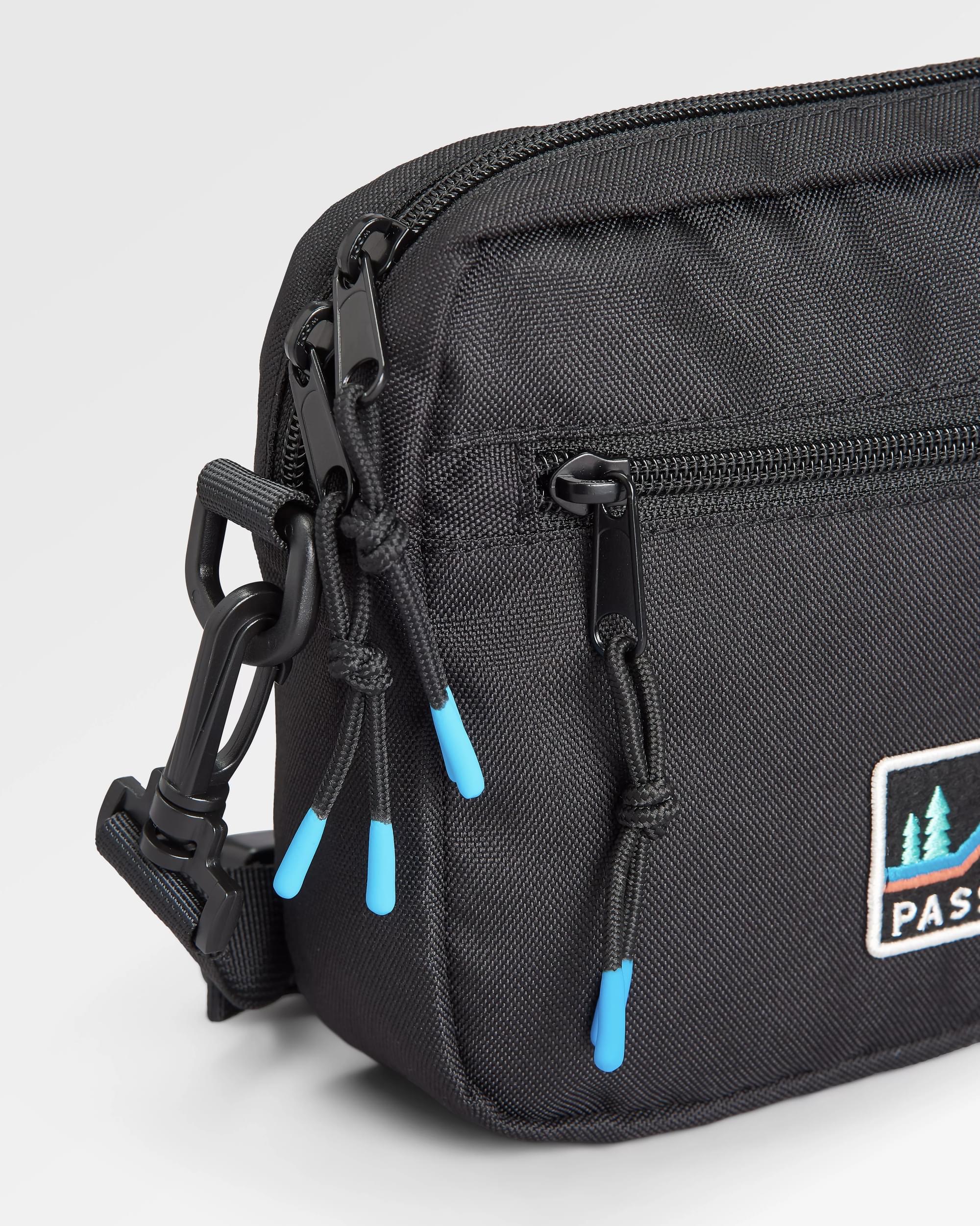 Mainland Recycled Hip Pack - Black - Flatlay