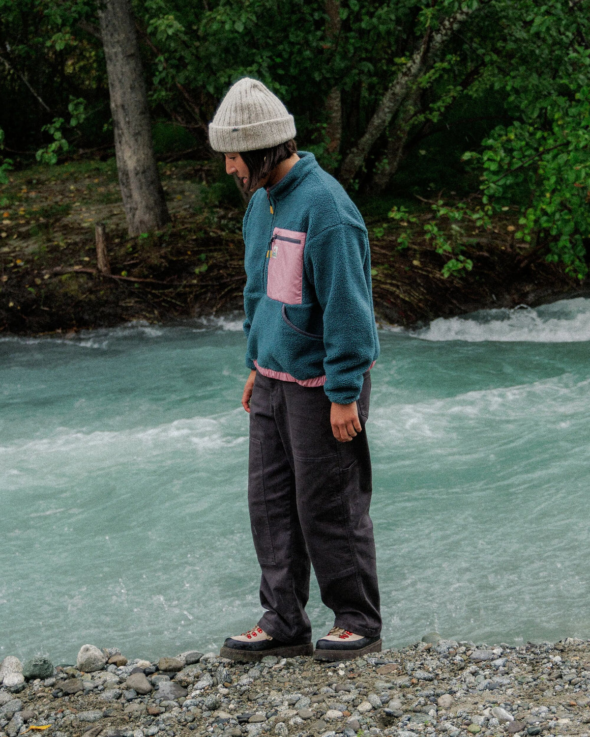 Fortuna Trouser - Faded Black - Lifestyle