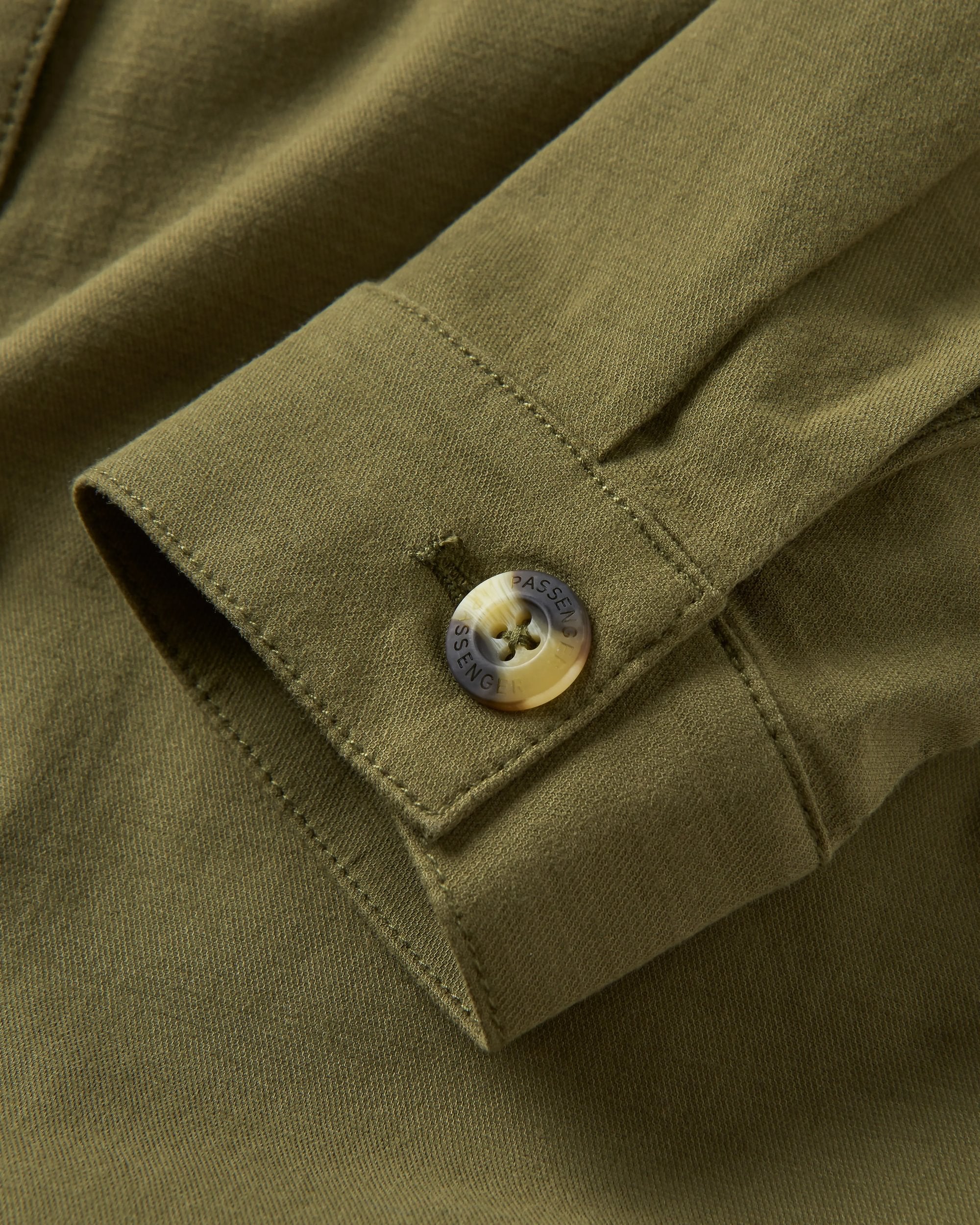 Resonate Organic Cotton Boiler Suit - Khaki - Flatlay