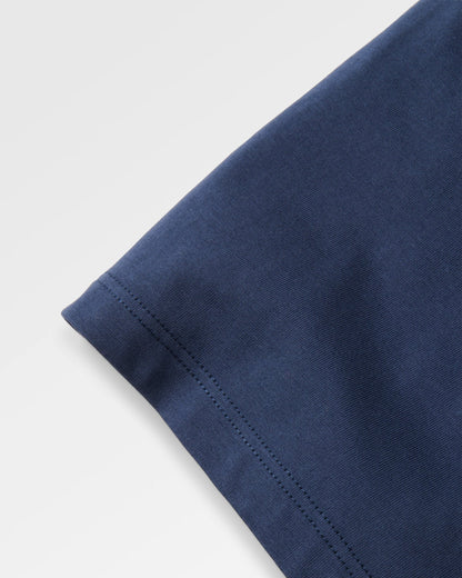 Classic Regular Fit T-Shirt - Rich Navy - Flatlay
