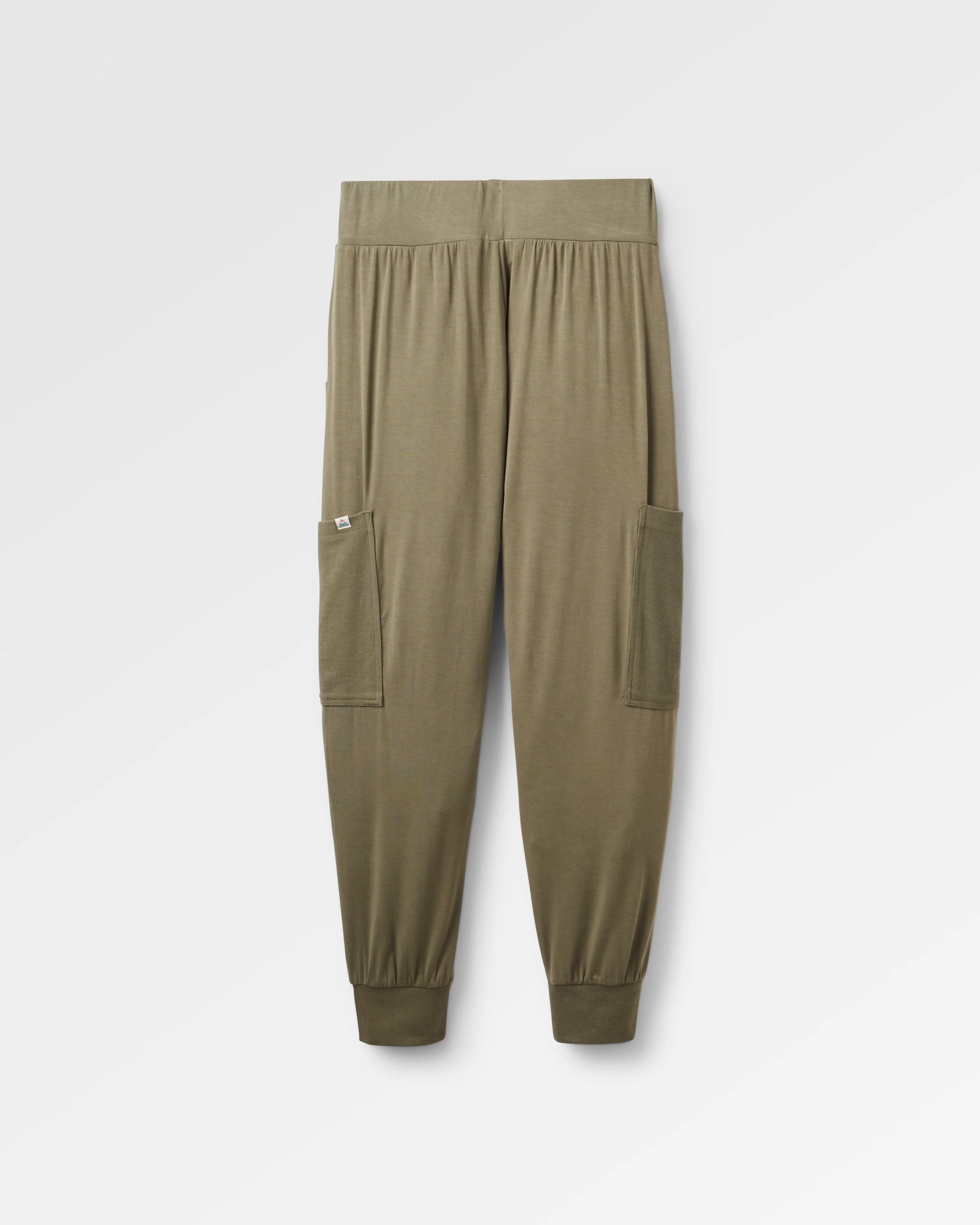 Day Dream Recycled Trouser 2.0 - Dusty Olive - Flatlay