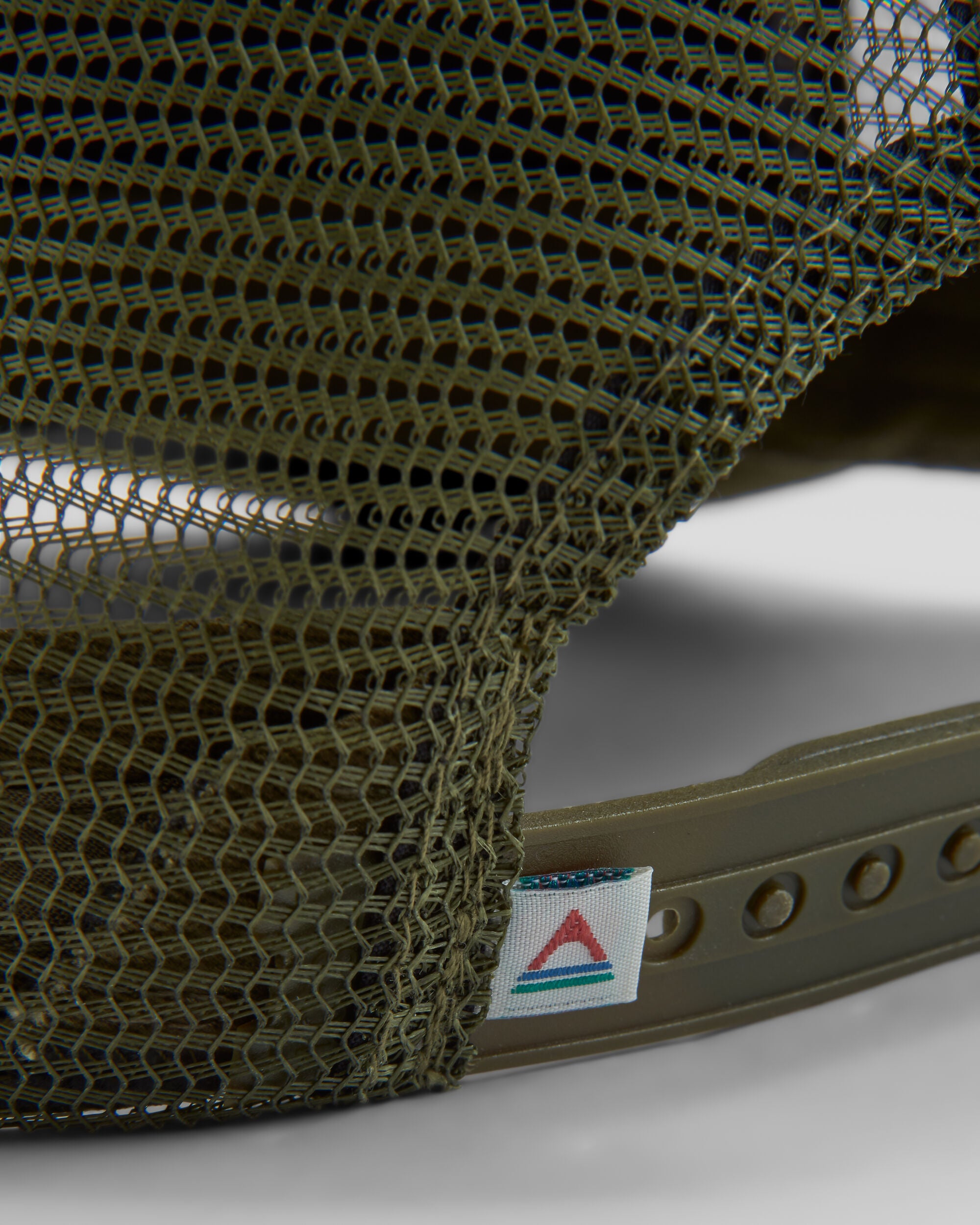 Core Organic Cotton Trucker Cap - Khaki - Flatlay