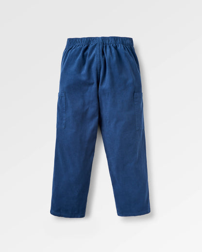 Someday Organic Cotton Corduroy Trouser - Dark Denim