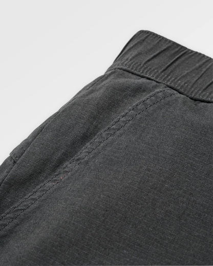 Kimmer Organic Cotton Trouser - Black - Flatlay