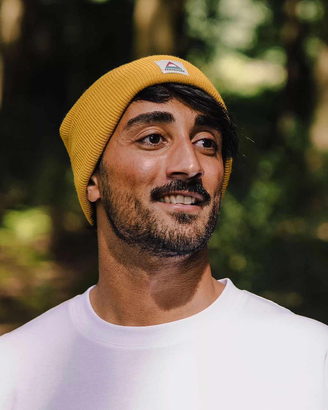 Core Recycled Low-Top Beanie - Mustard Yellow - Lifestyle - Male