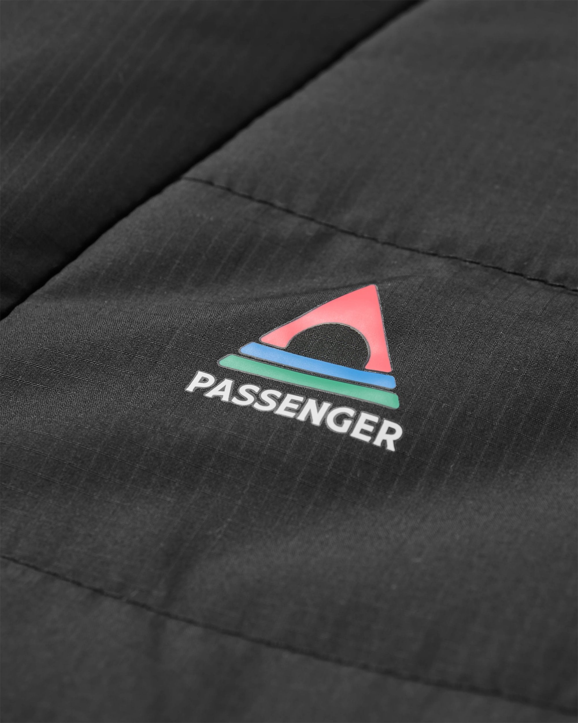 Oceanic Recycled Insulated Anorak - Black/Retro Orange  - Flatlay