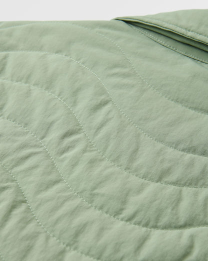 Tasi Recycled Insulated Jacket - Pistachio - Flatlay