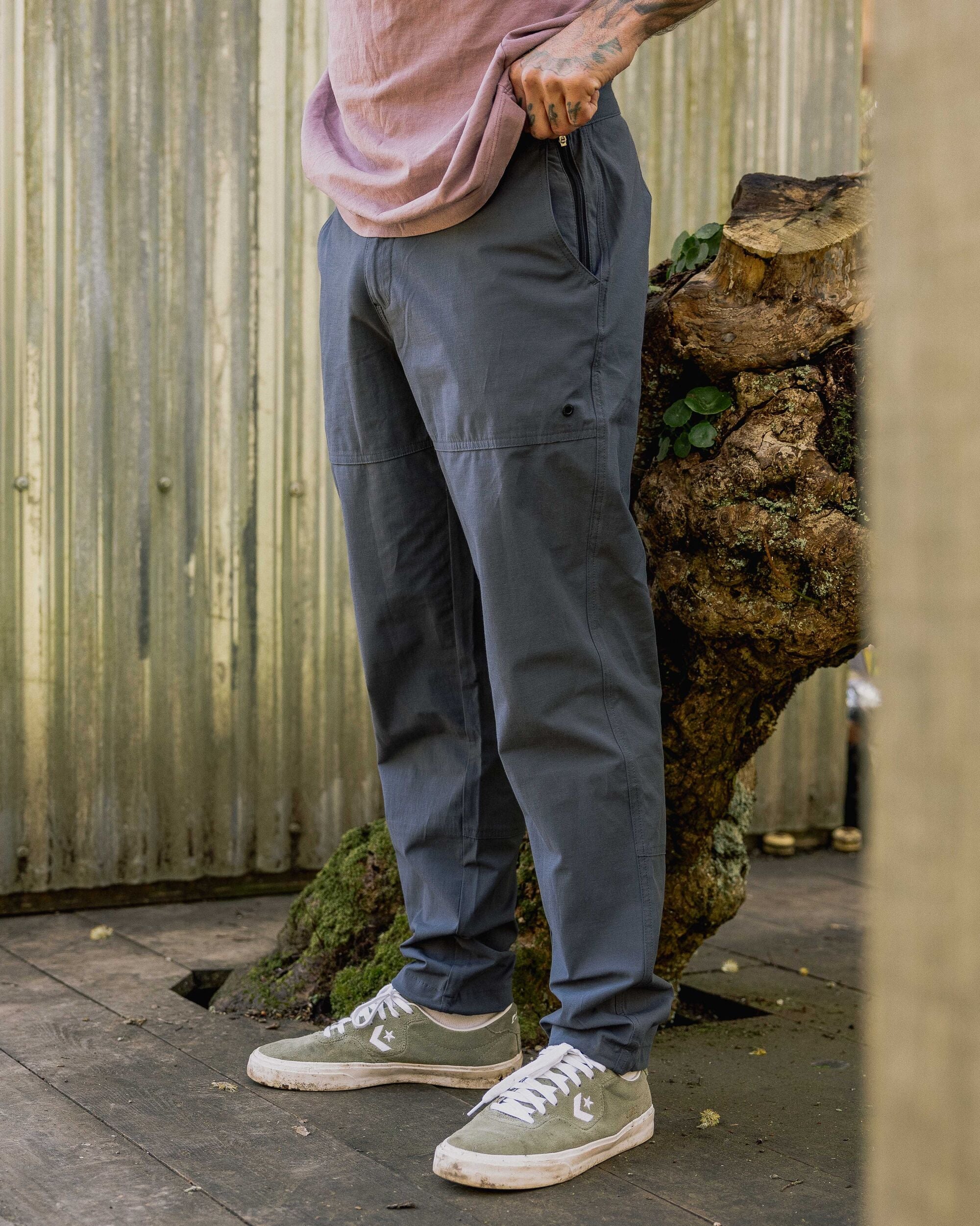 Traveller Trouser - Charcoal - Lifestyle