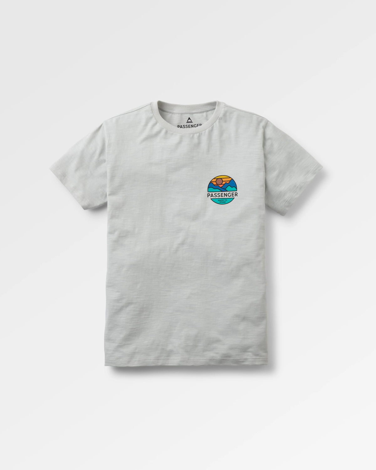 Laidback T-Shirt - Grey Marl - Flatlay