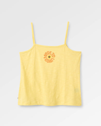 Easy Days Strappy Vest - Sunlight - Flatlay