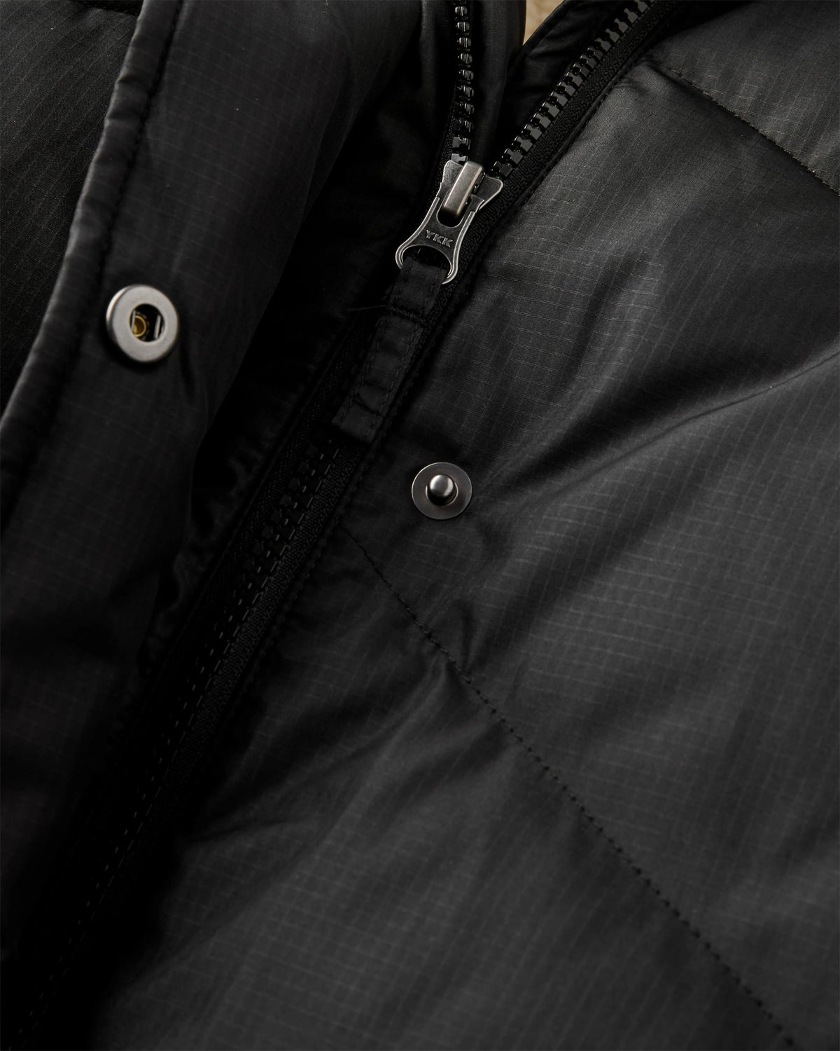 Tasman Long Insulated Jacket - Black - Flatlay