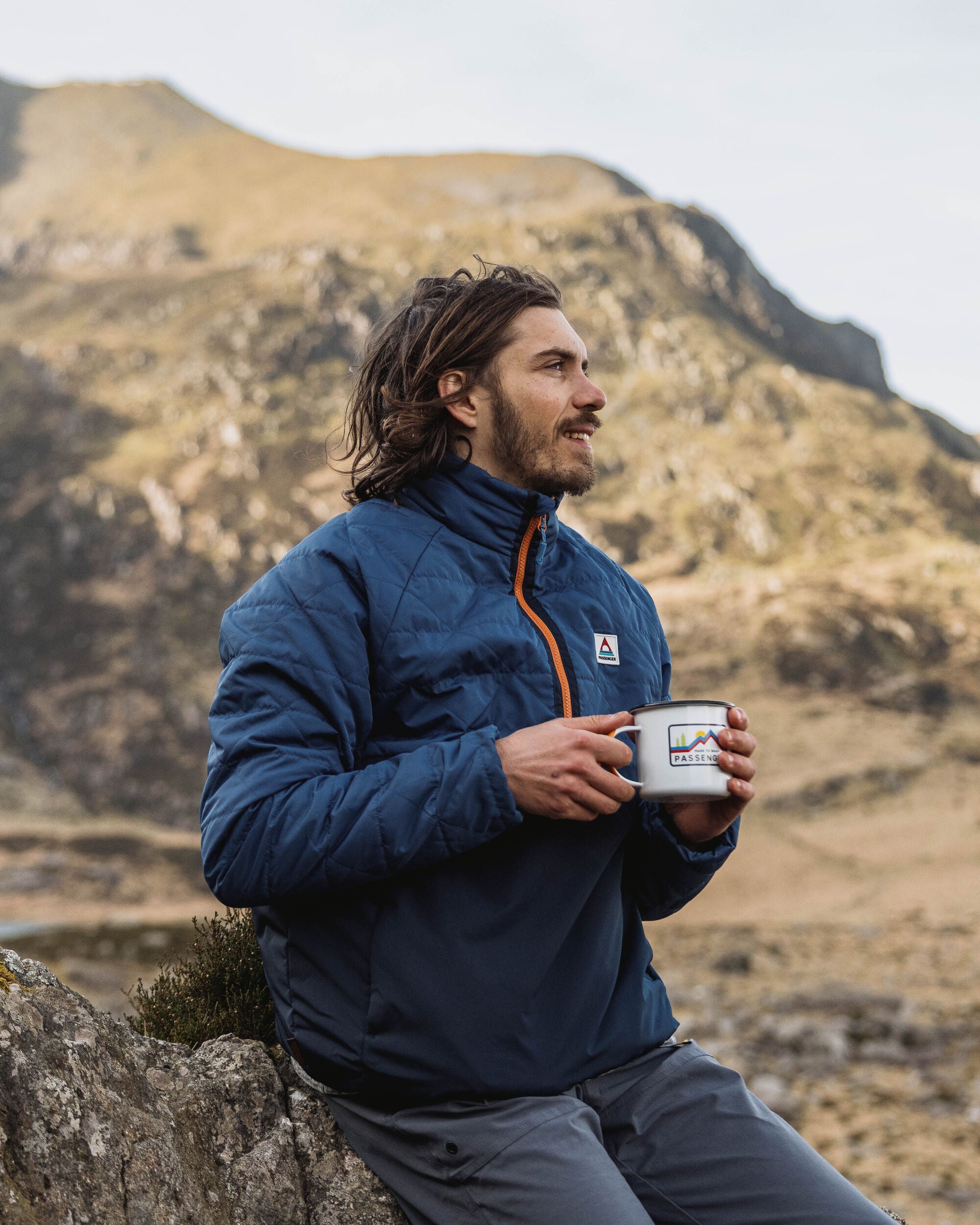 Pursue Recycled Thermore® Insulated Jacket - Dark Denim/ Deep Navy - Lifestyle