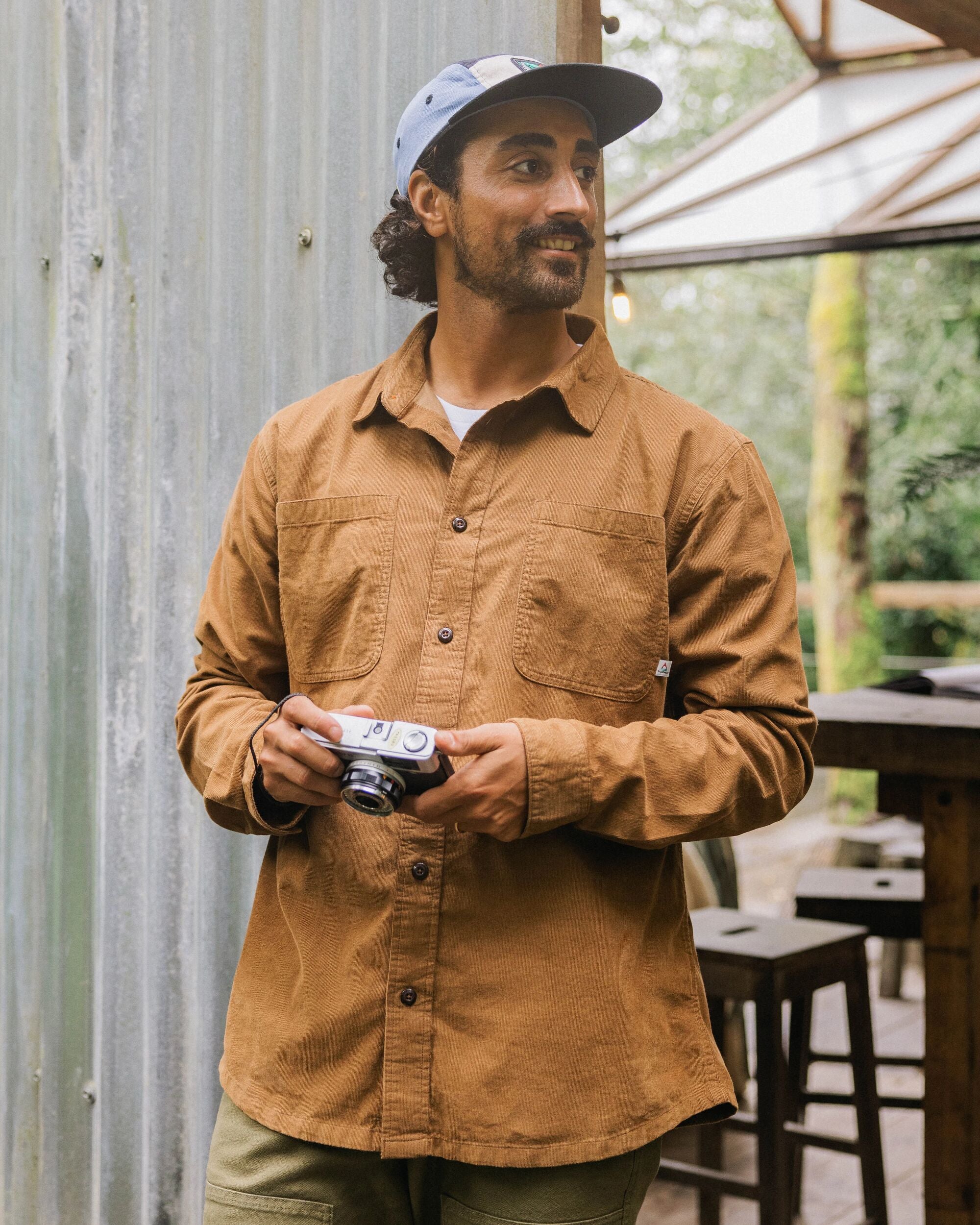 Backcountry Cord Light Shirt - Caramel - Lifestyle
