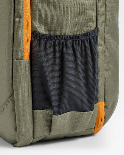 Wayfarer Recycled Backpack Duffel - Khaki - Flatlay