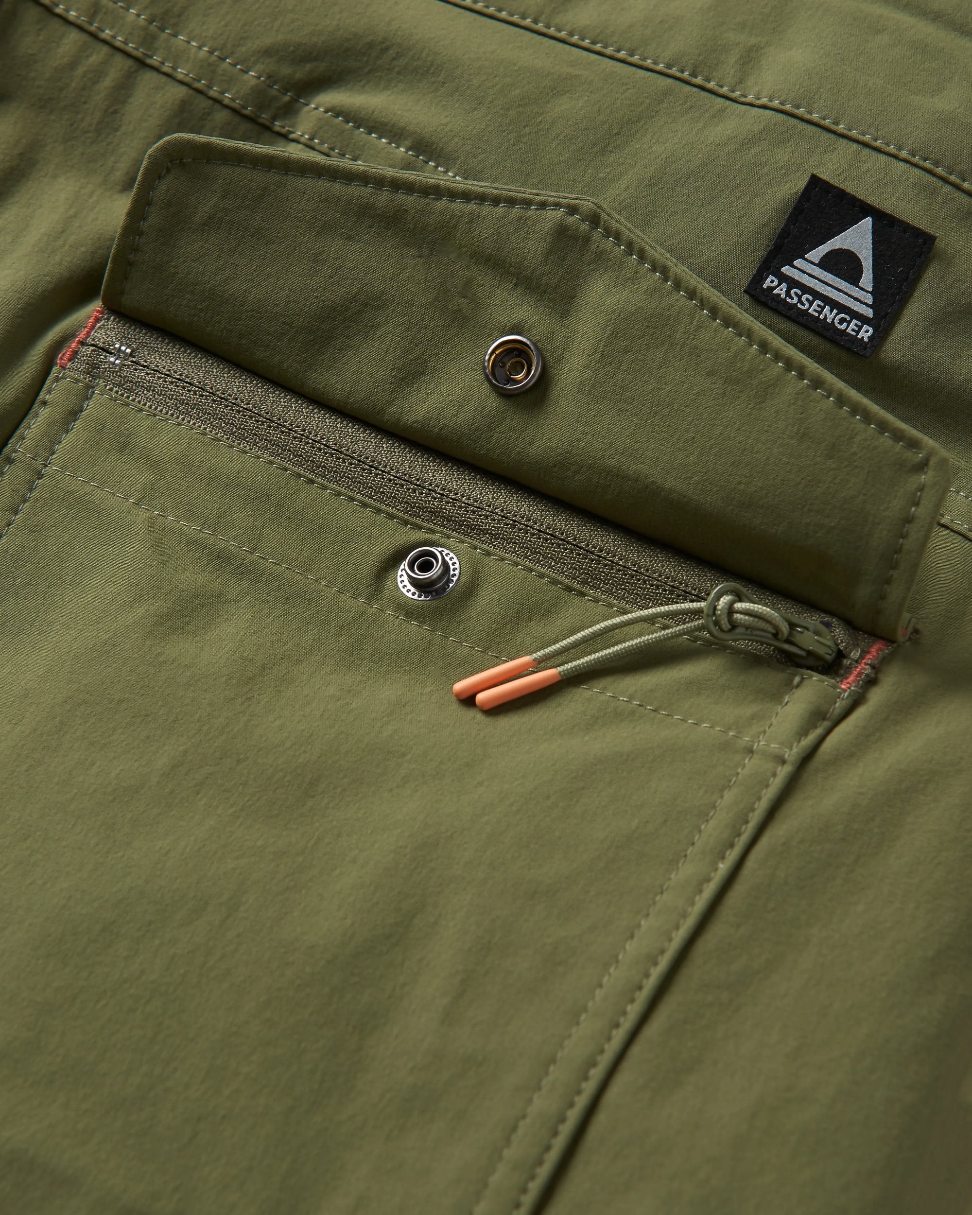 365 Trail Short - Khaki - Flatlay