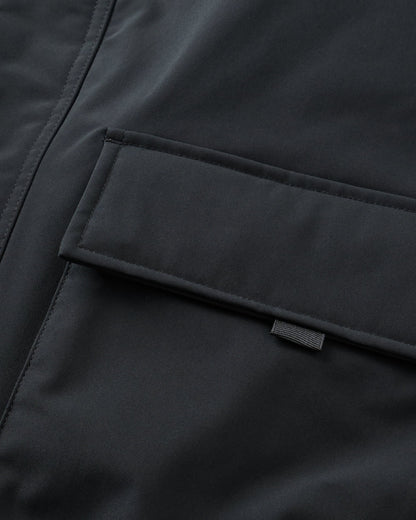 Baltic Recycled Insulated Parka - Caramel/Black - Flatlay