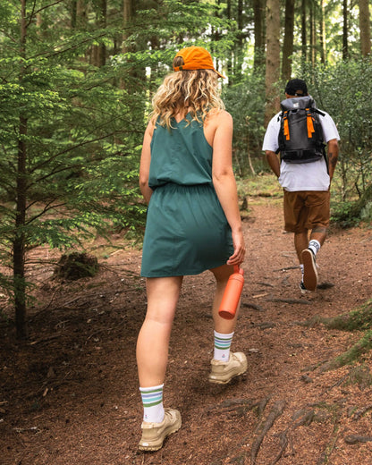 Trail Recycled Cargo Dress - Deep Ocean - Lifestyle