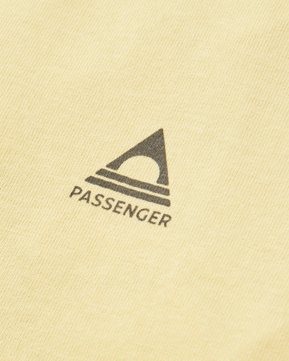 Roam Recycled Cotton T-Shirt - Sunlight - Flatlay