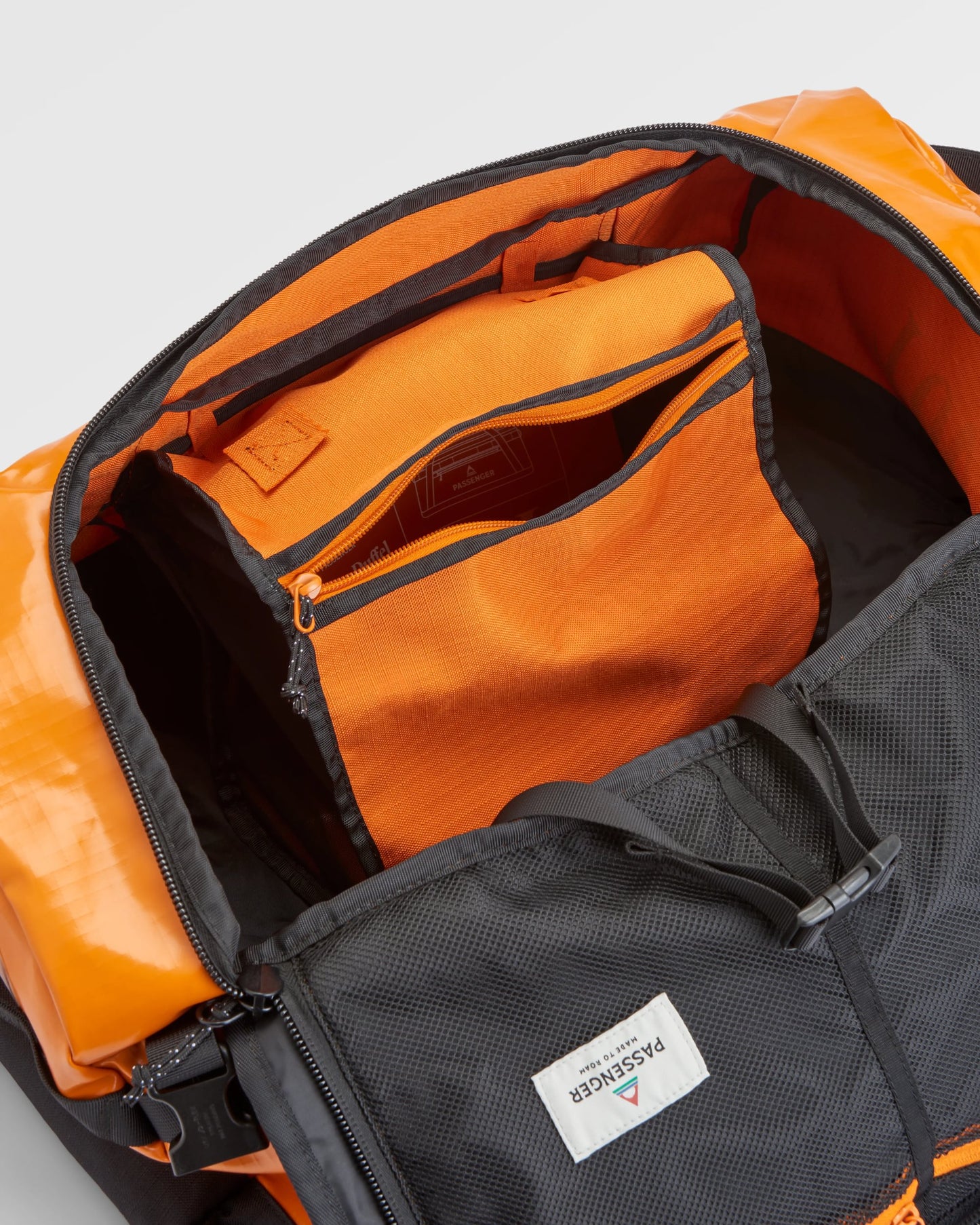 Roamer Recycled 40L Duffel Bag - Sunrise Orange