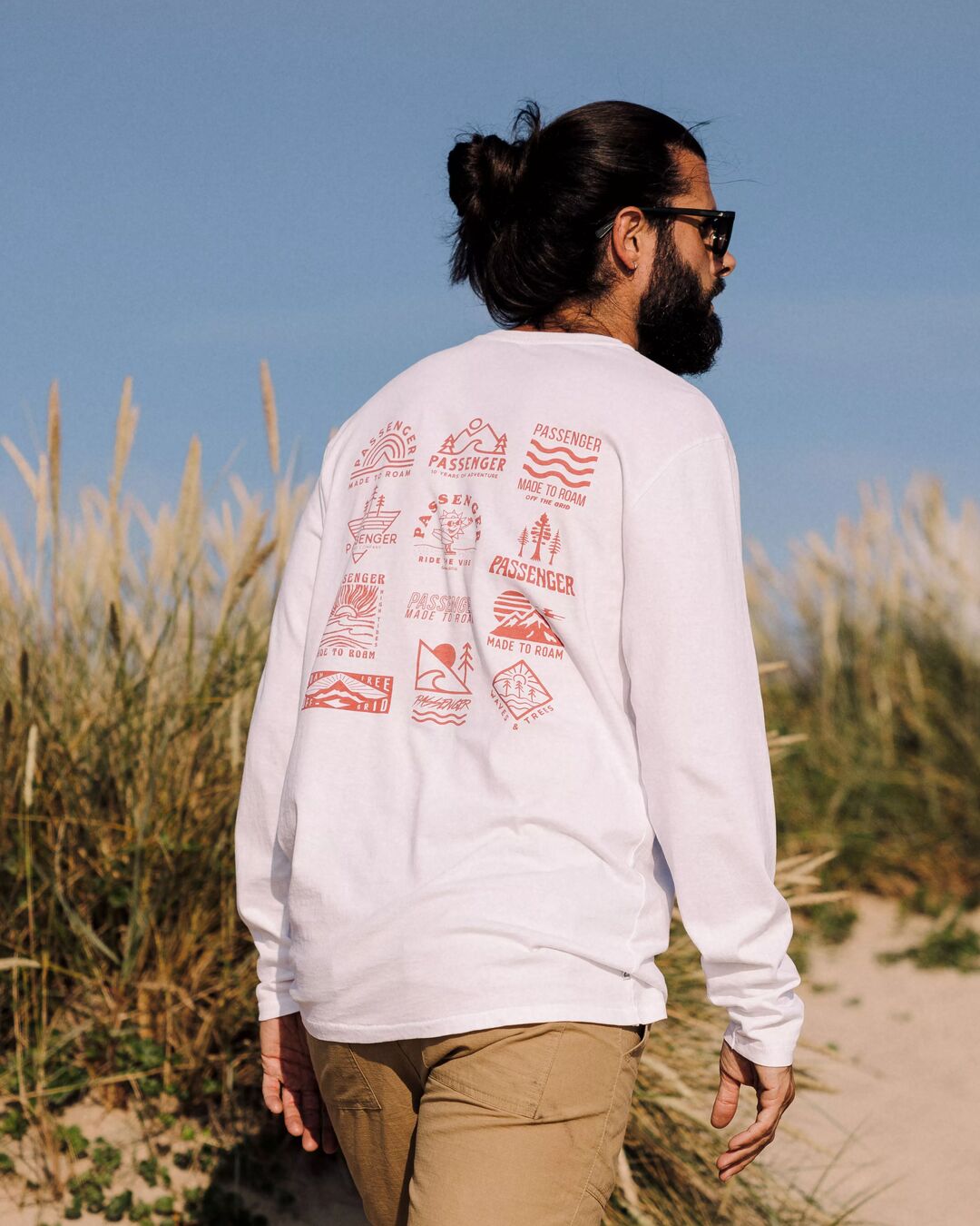 Icon Recycled Cotton Ls T-Shirt - White