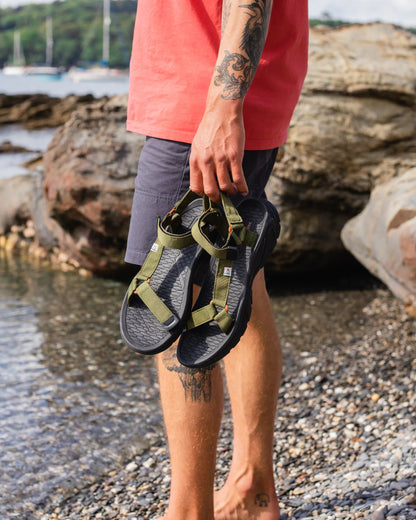 Monterey Roam Sandal - Khaki - Lifestyle