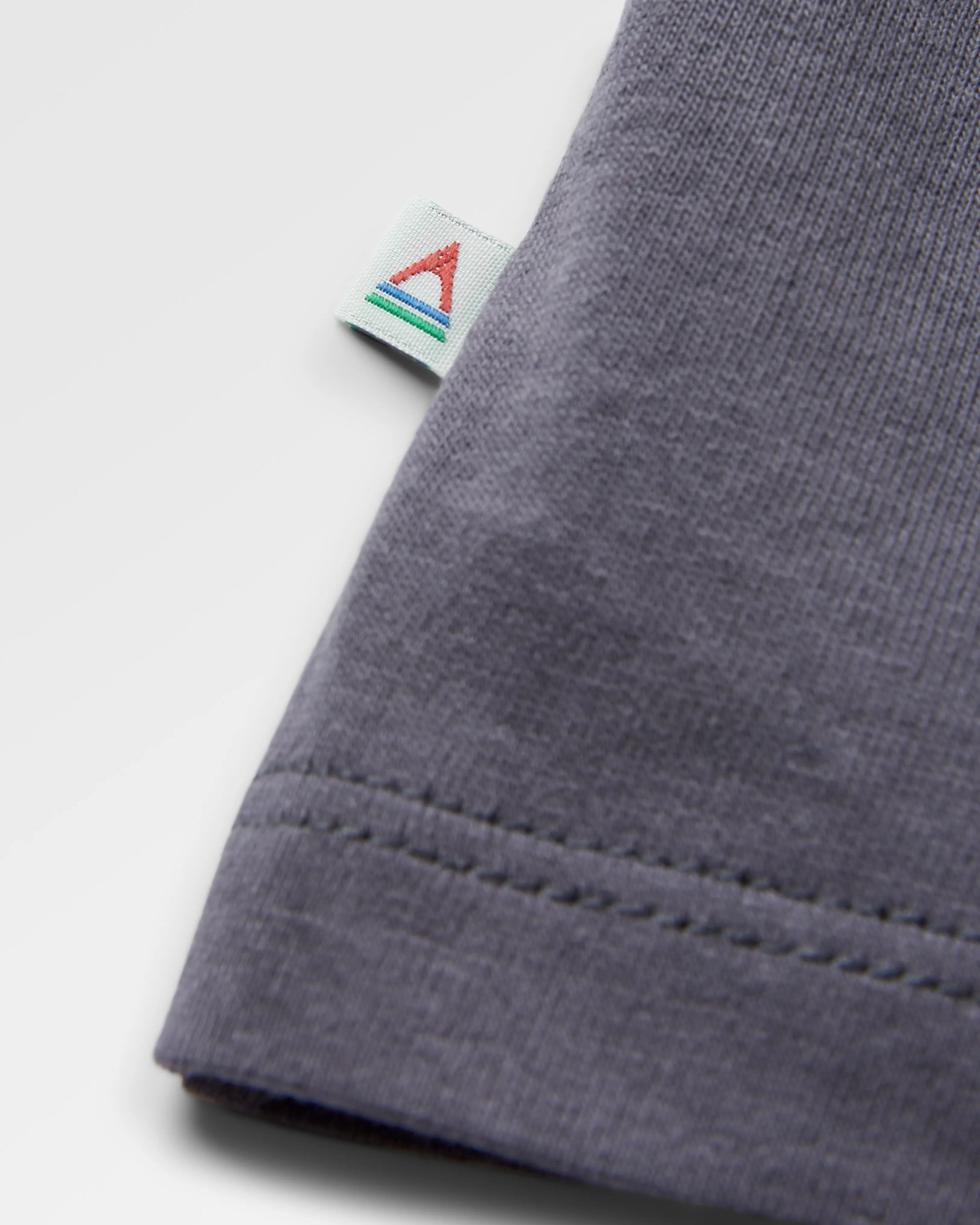 Seasonal Recycled Cotton Vest - Charcoal - Flatlay