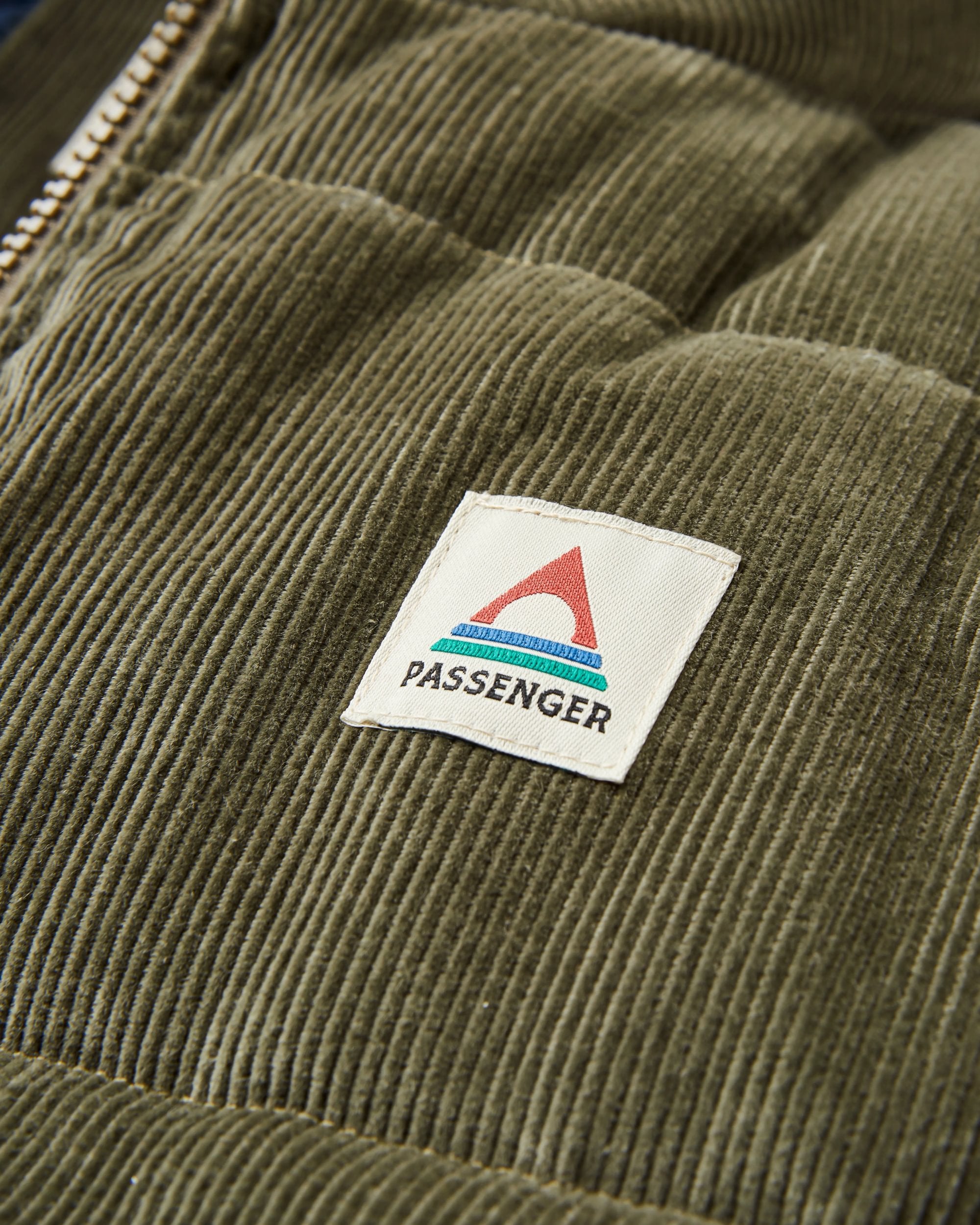 Backcountry Cord Insulated Jacket - Dusty Olive - Flatlay