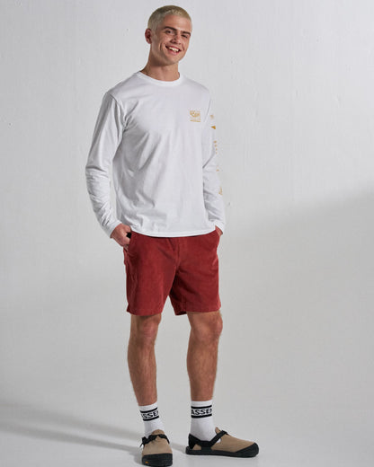Drifter Cord Short - Redwood - Studio Model