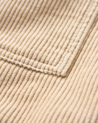 Shack Cord Short - Stone - Flatlay