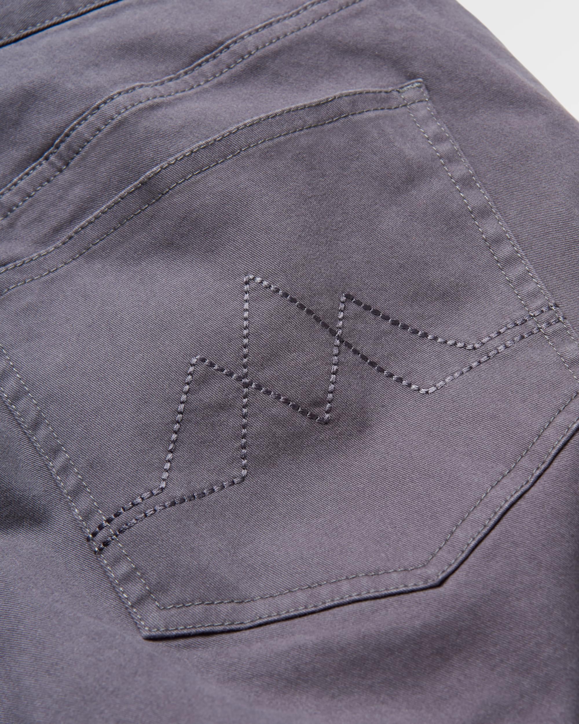 365 5 Pocket Trouser - Charcoal - Flatlay