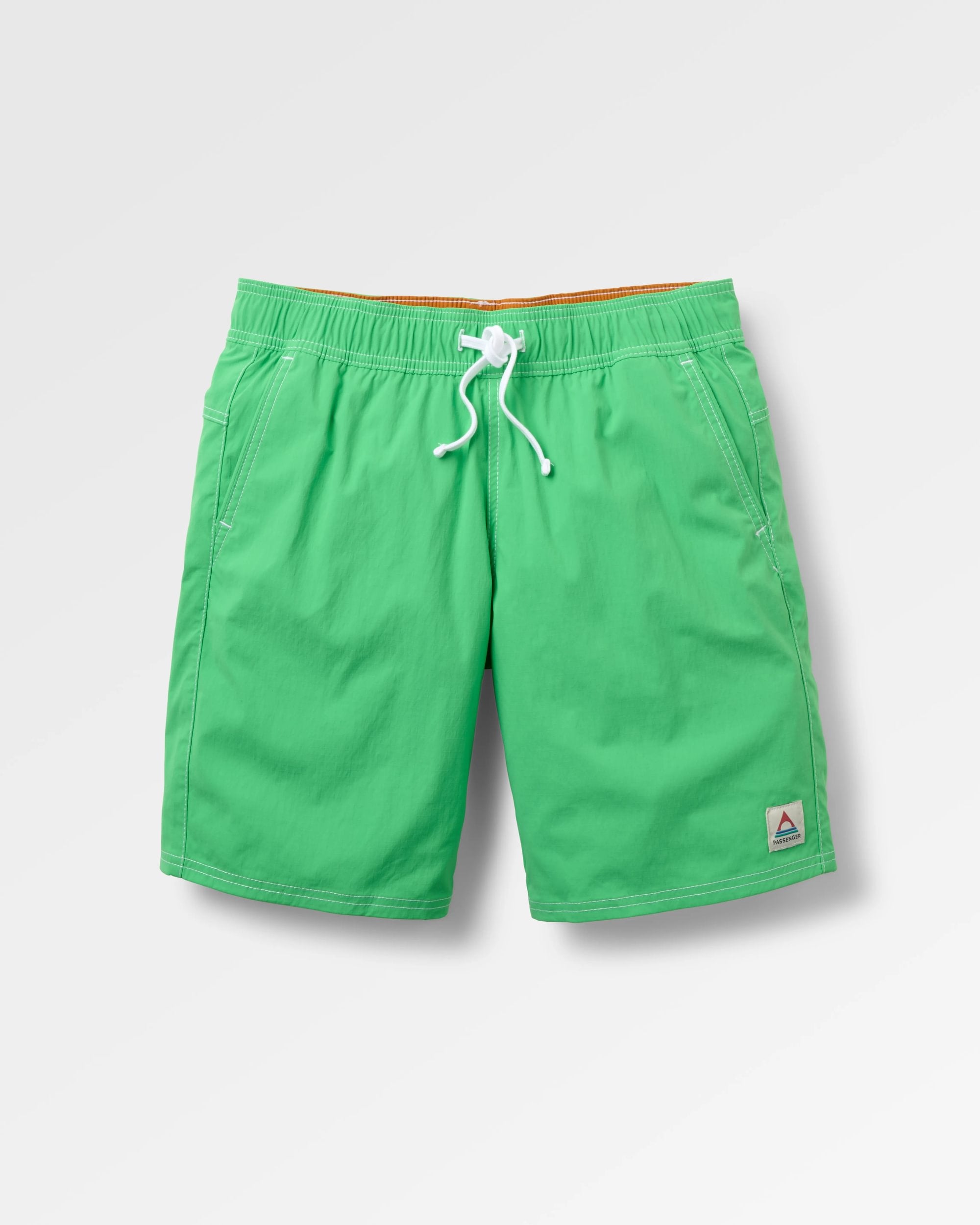 Searcher Longer Line Boardshort - True Green - Flatlay
