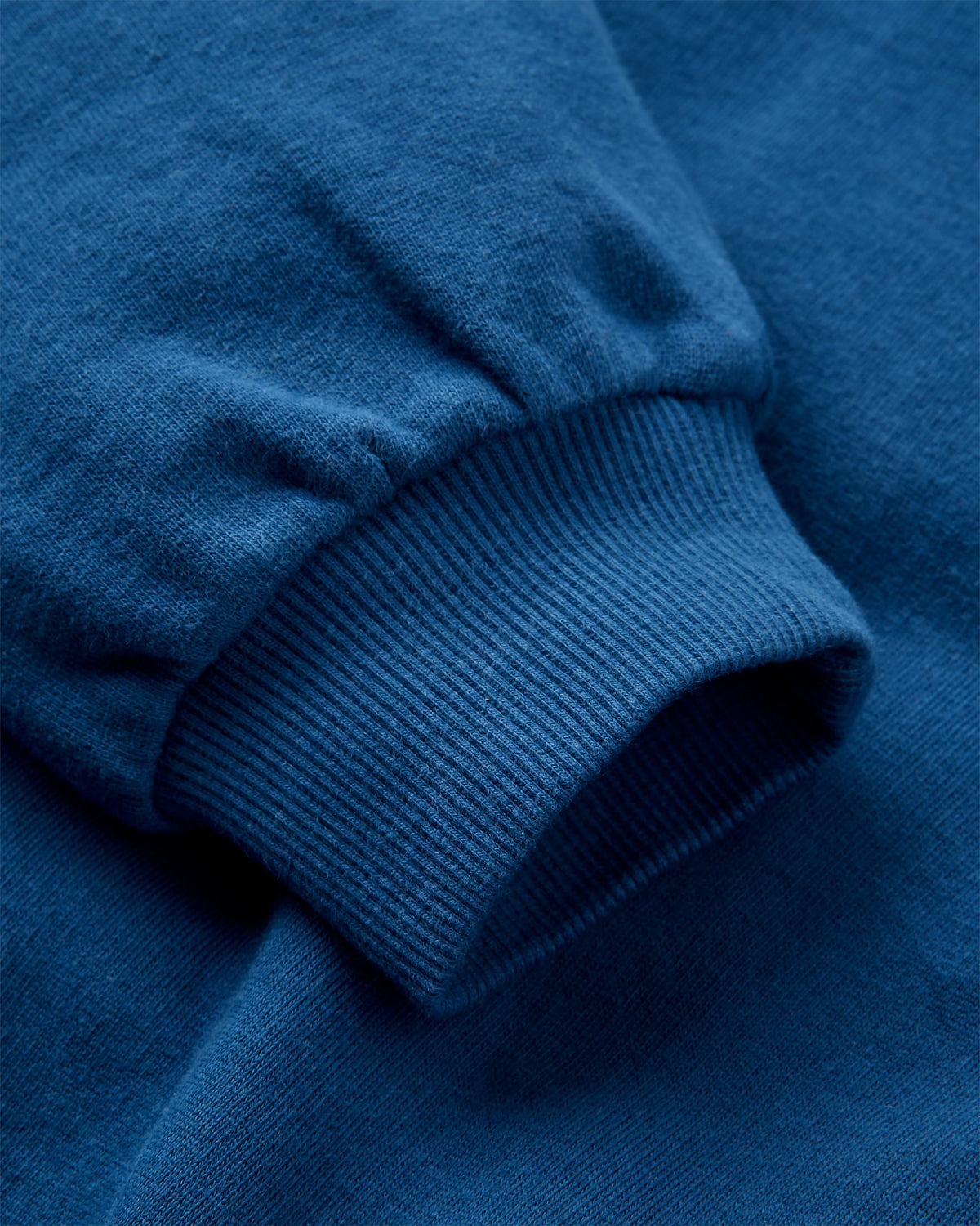 Lost Patch Relaxed Fit Sweatshirt - Blue Navy - Flatlay