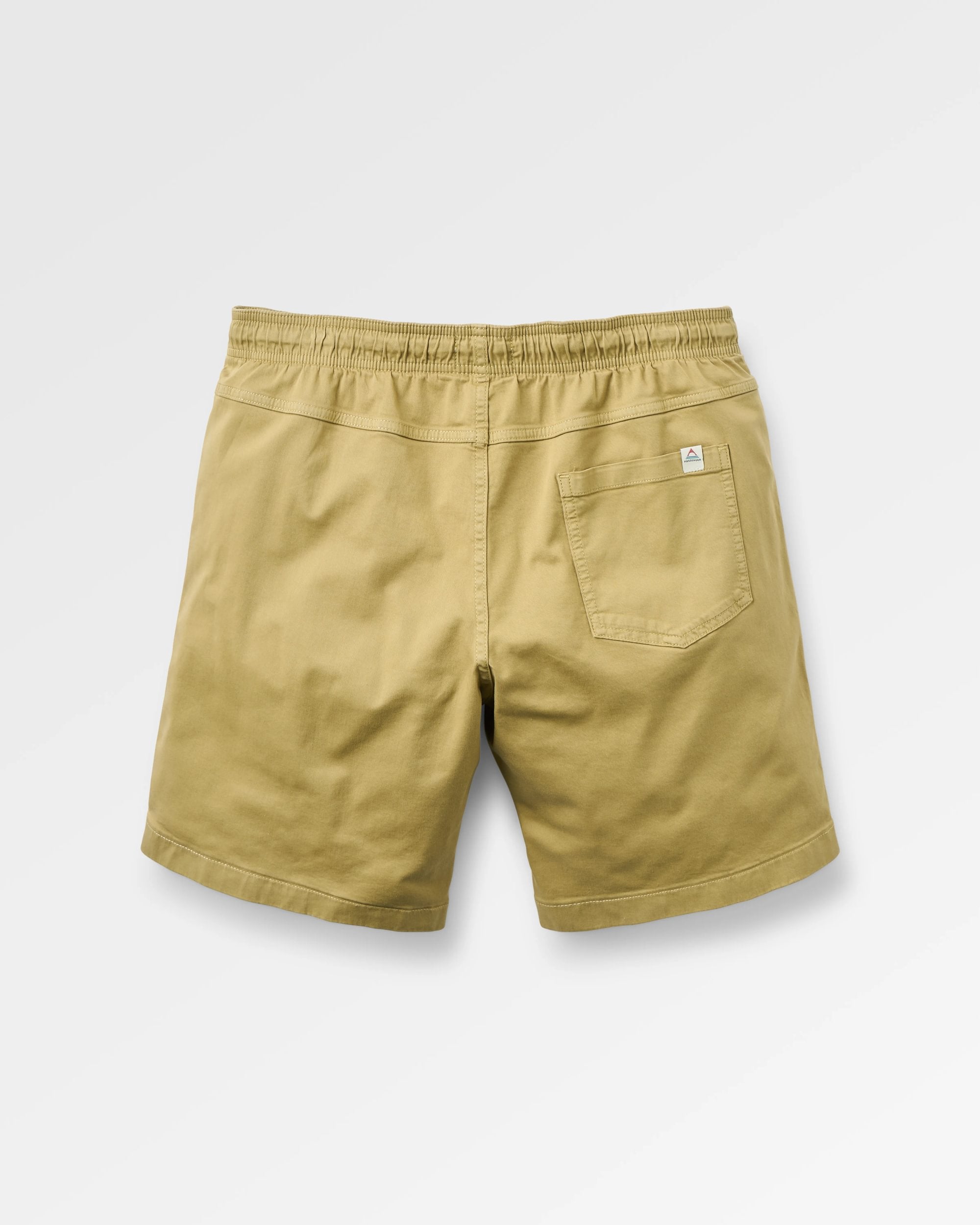Drifter Organic Cotton Short - Warm Beige - Flatlay