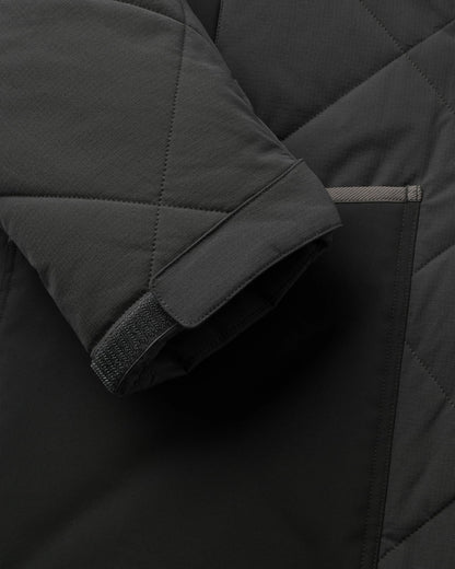 Campscape Winter Parka - Charcoal/Faded Black - Flatlay
