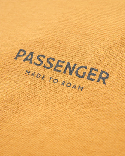 Passenger Recycled Cotton Vest - Spruce Yellow - Flatlay