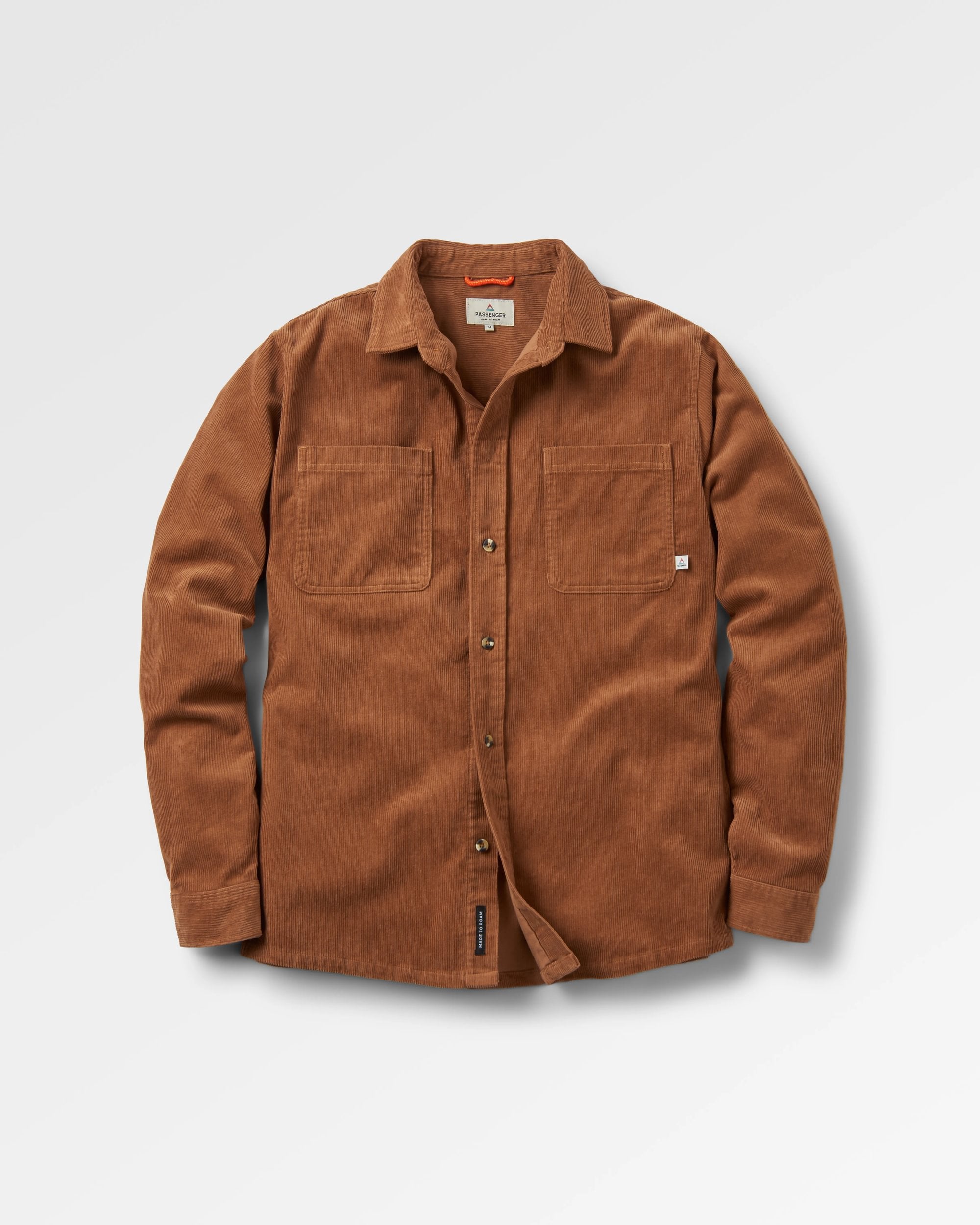 Backcountry Cord Shirt - Toffee - Flatlay