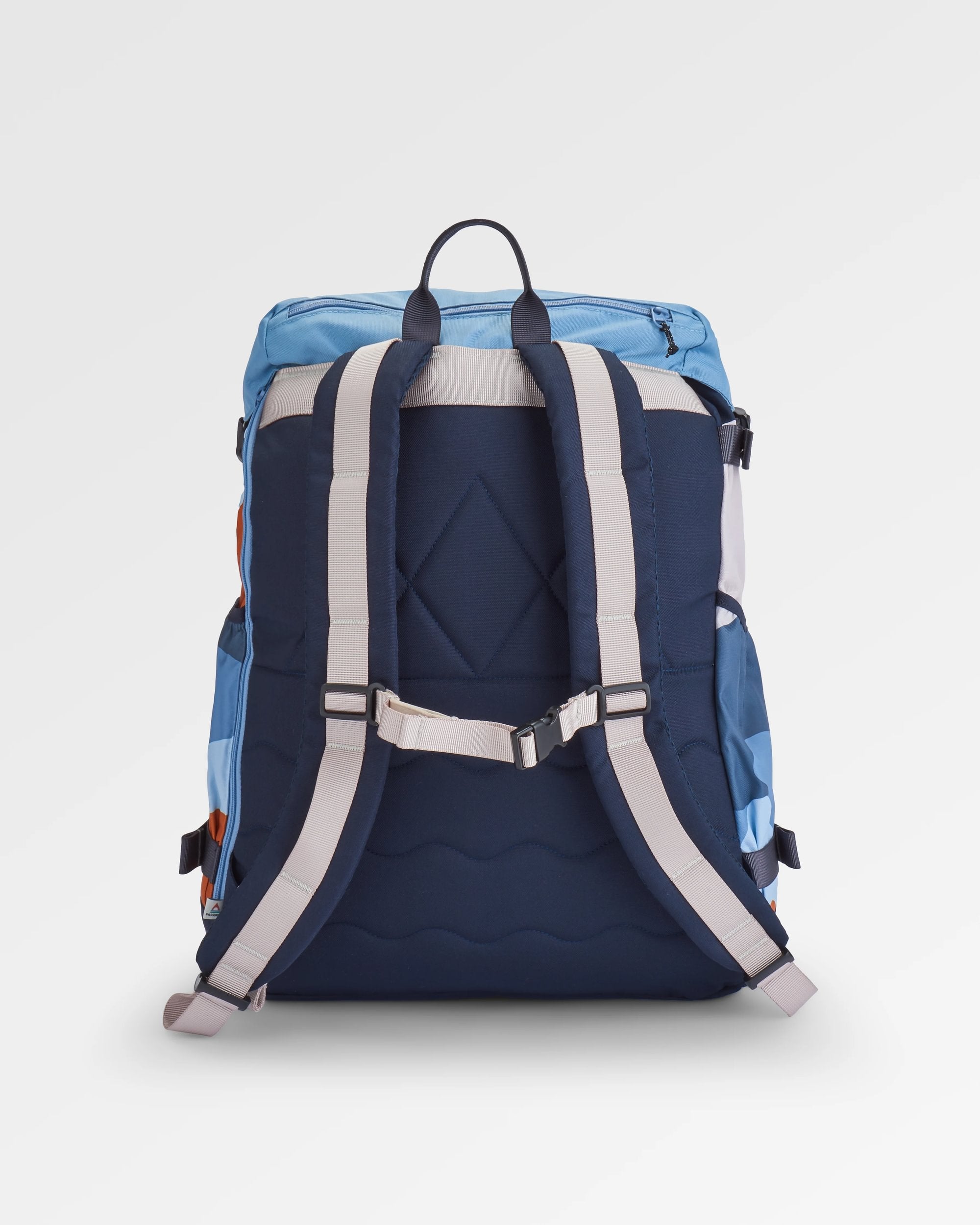 Boondocker Recycled 32L Backpack - Scenic Faded Denim - Flatlay