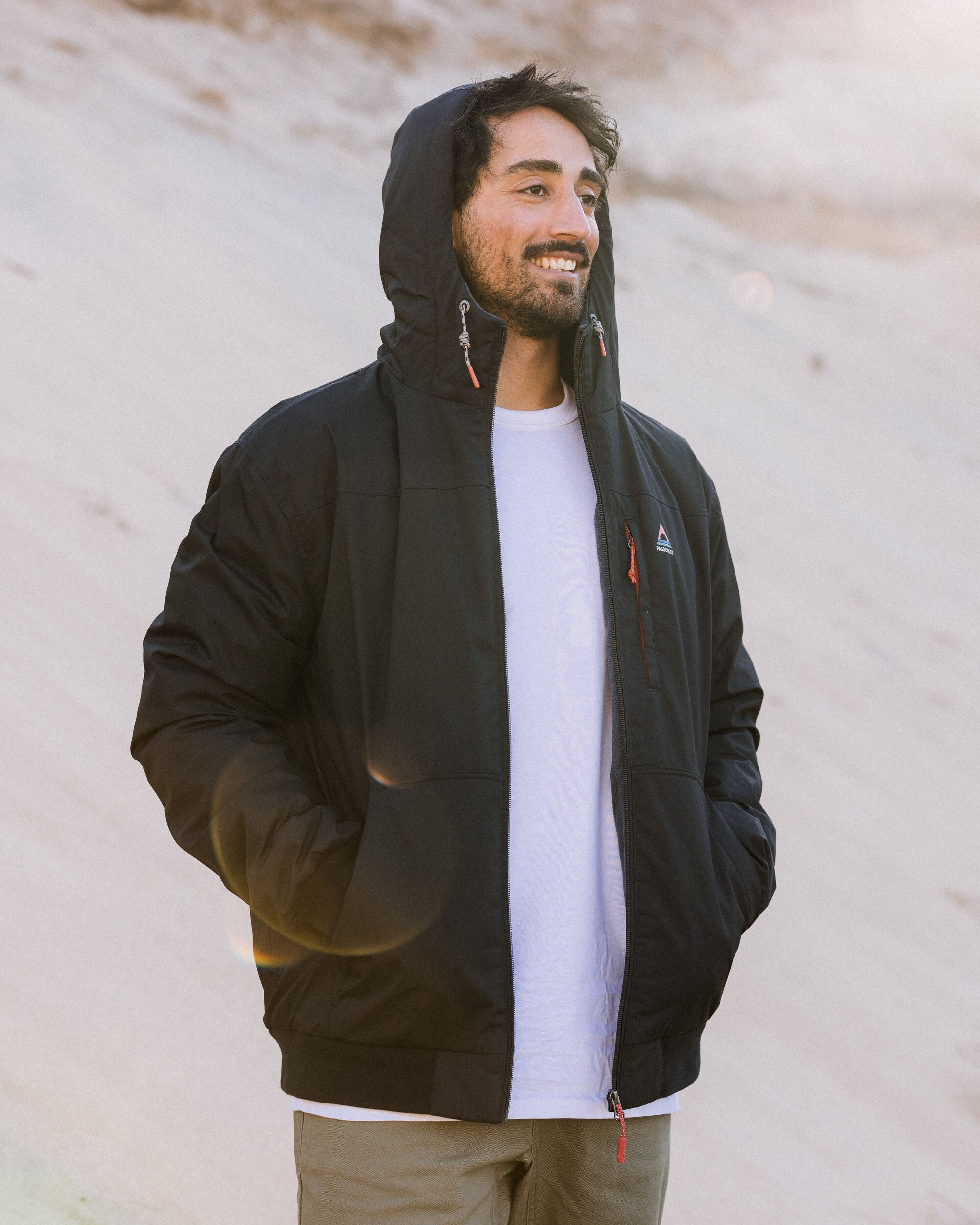 Bundoran Jacket - Black - Lifestyle