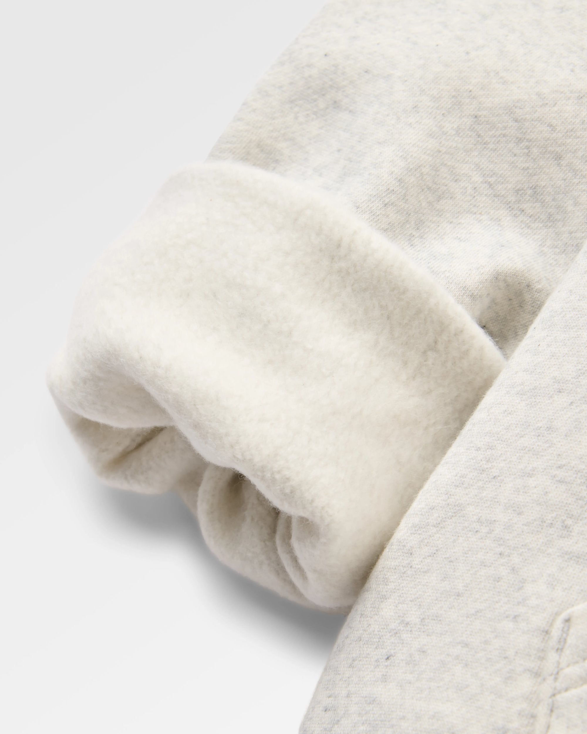 Legacy Hoodie - Light Grey Marl - Flatlay