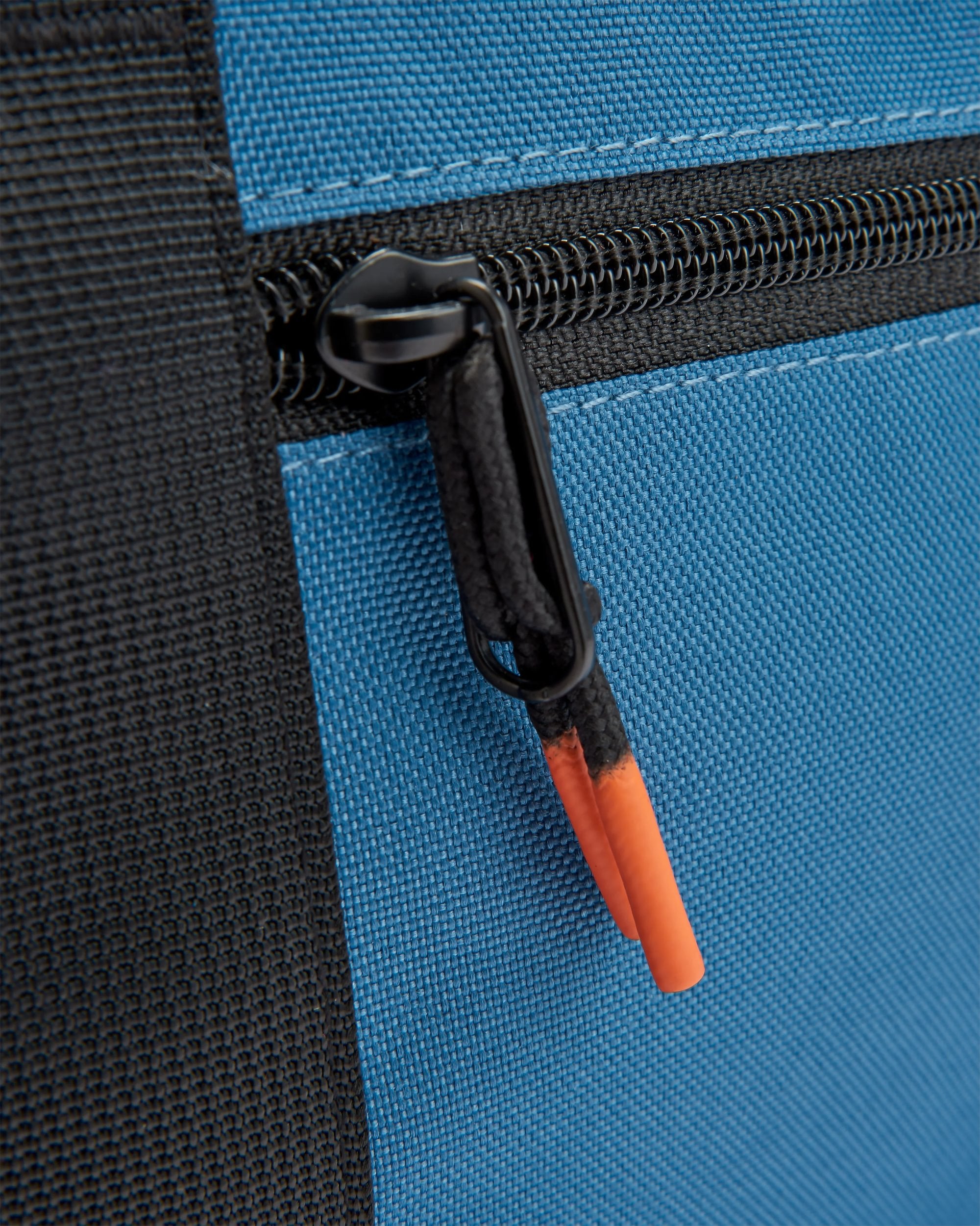 Boondocker Recycled 30L Duffel - Rich Navy/Surf Spray/Moonlight Blue - Flatlay