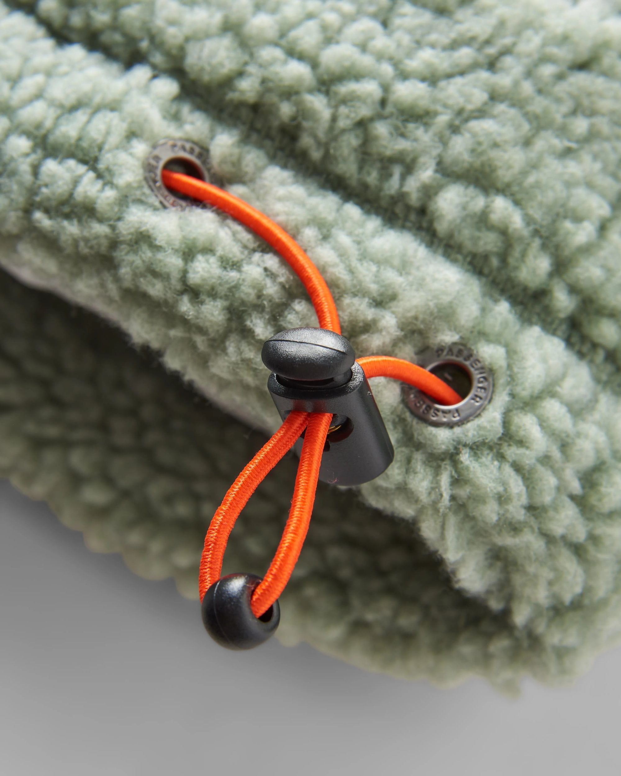 Create Recycled Deep-Pile Sherpa Fleece - Pistachio - Flatlay