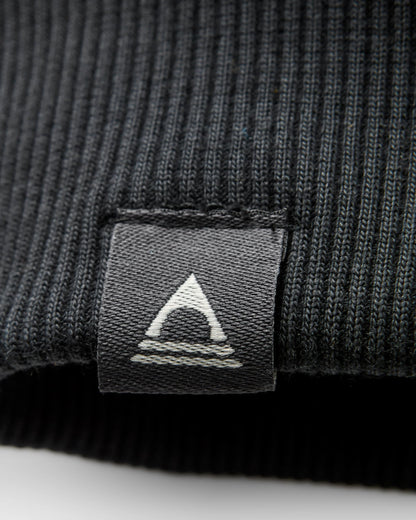 Laidback Relaxed Fit Sweatshirt - Black - Flatlay