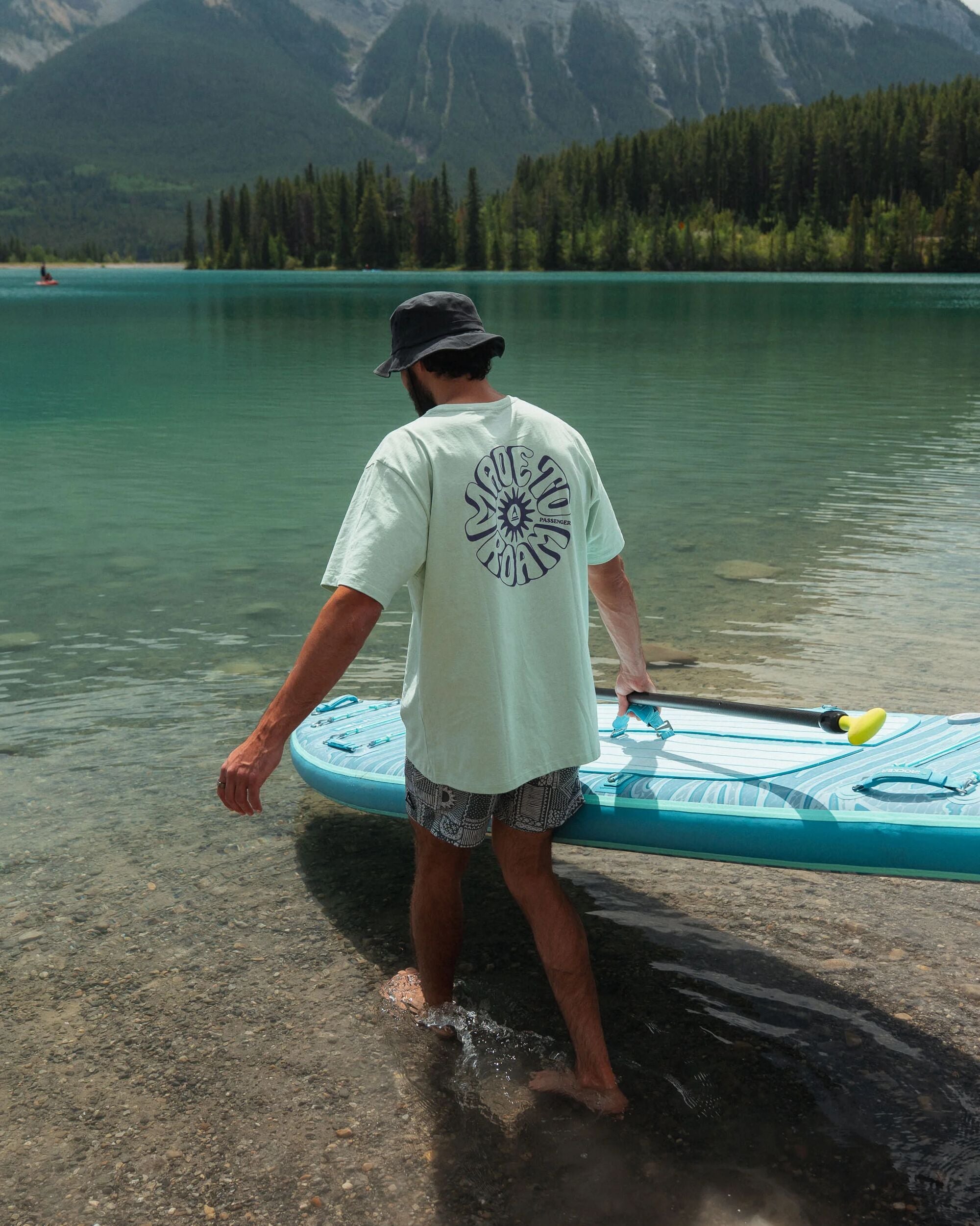 Easy Days Recycled Cotton T-Shirt - Spearmint - Lifestyle