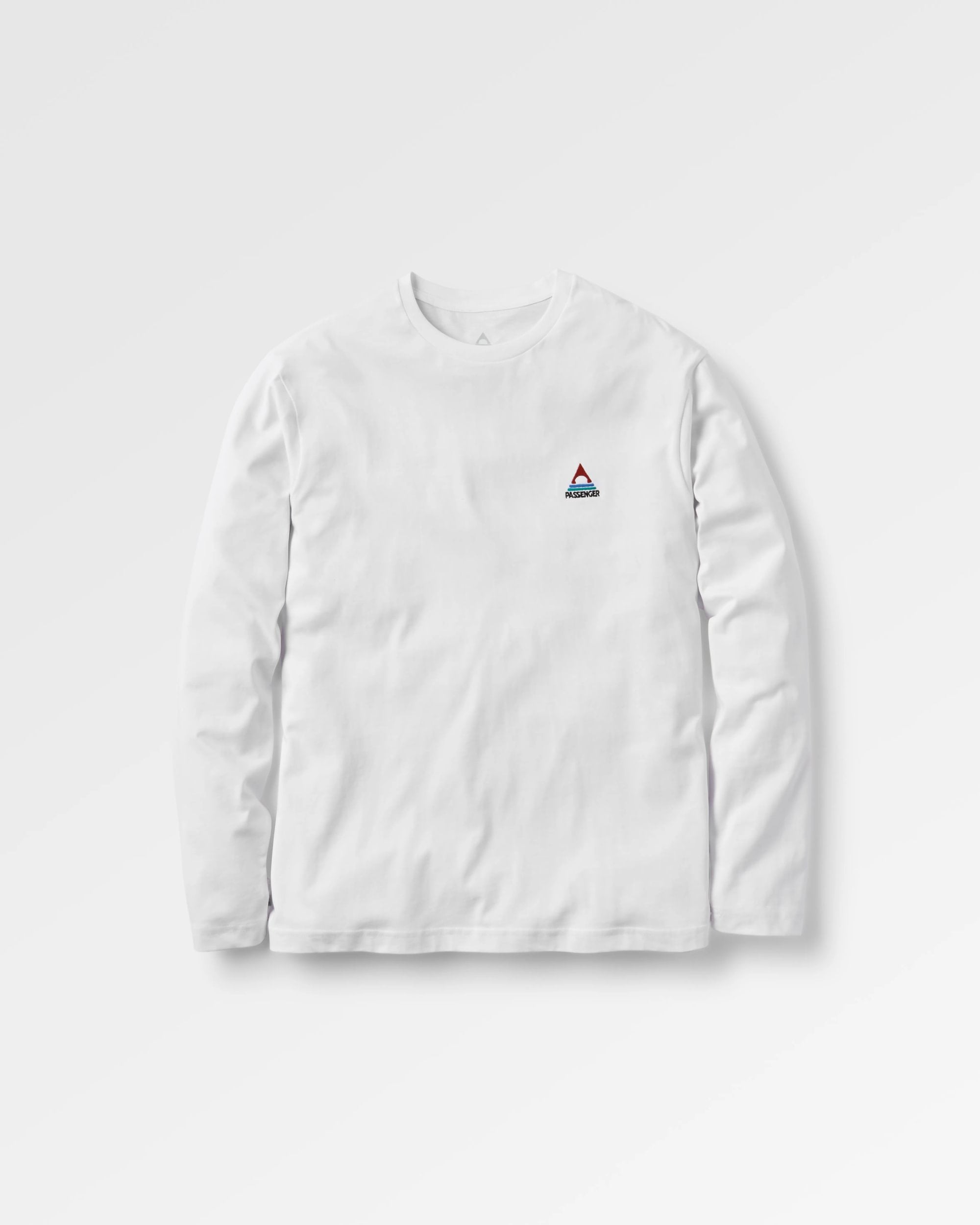 Vita Organic Cotton Relaxed Fit LS T-shirt - White - Flatlay