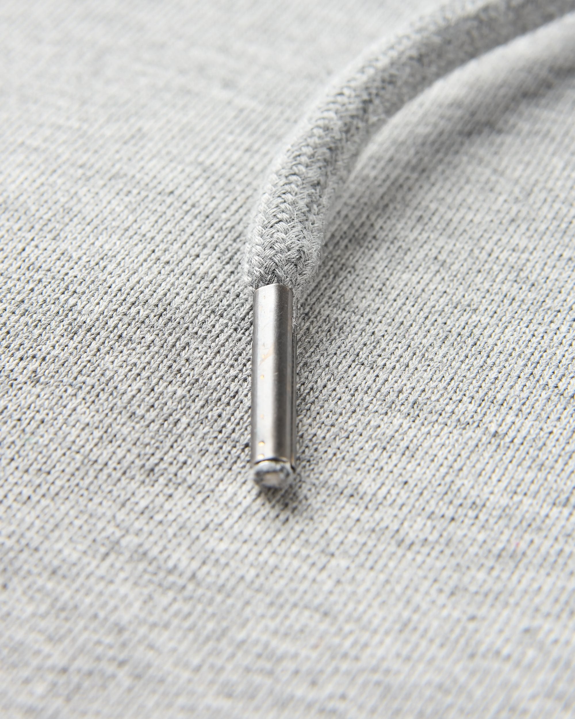 Odyssey Organic Cotton Hoodie - Grey Marl - Flatlay