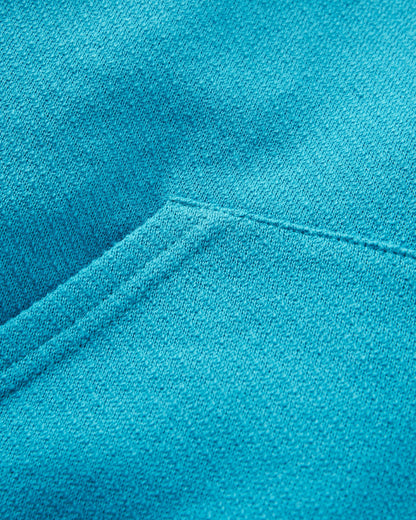 Sneak Organic Cotton Hoodie - Bluejay - Flatlay