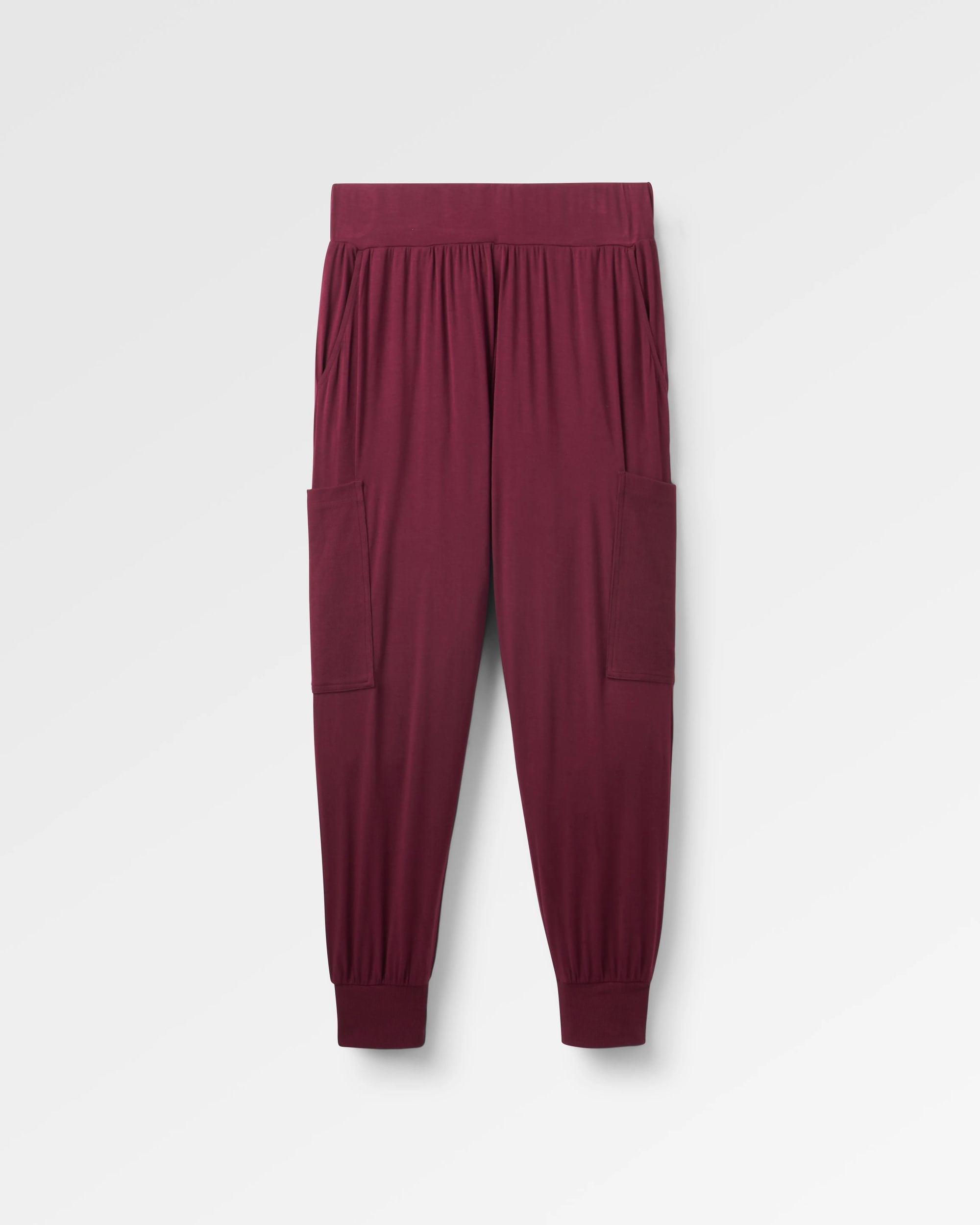 Day Dream Recycled Trouser - Fig - Flatlay