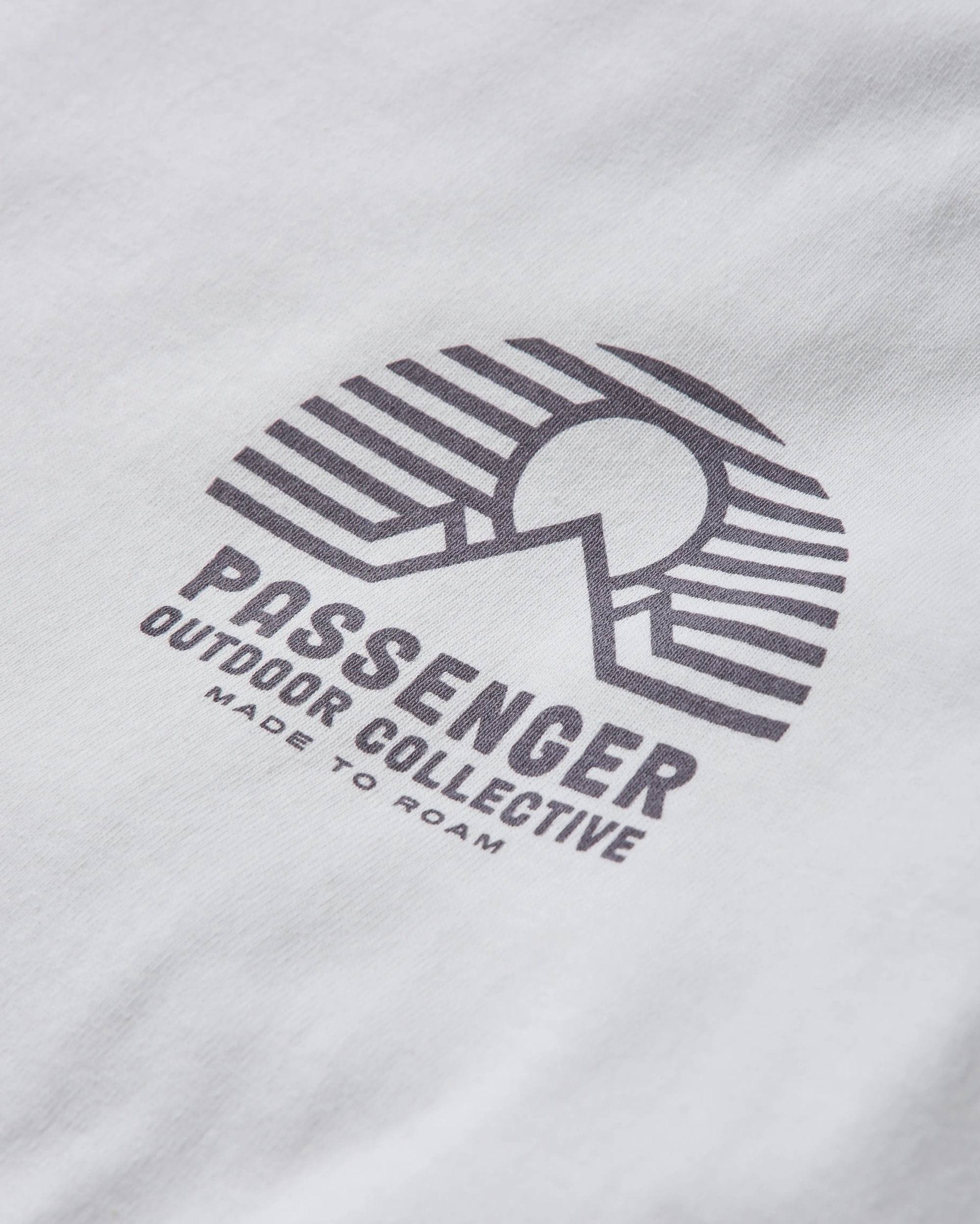 Elbio Recycled Relaxed Fit T-Shirt - White - Flatlay